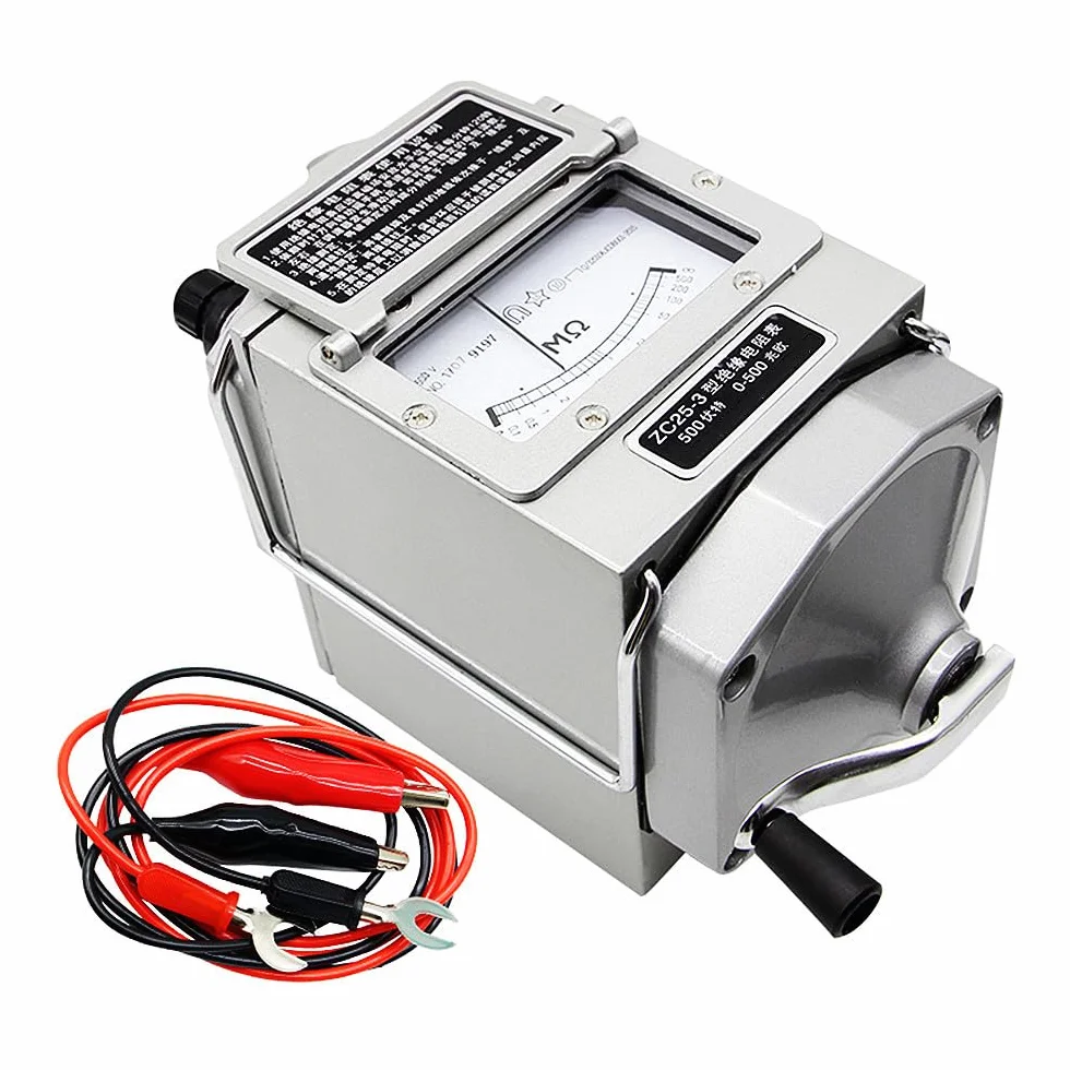 ZC25-3 ZC25-4 ZC11D-10 Insulation Resistance Tester 500V 1000V 2500V Megohmmeter