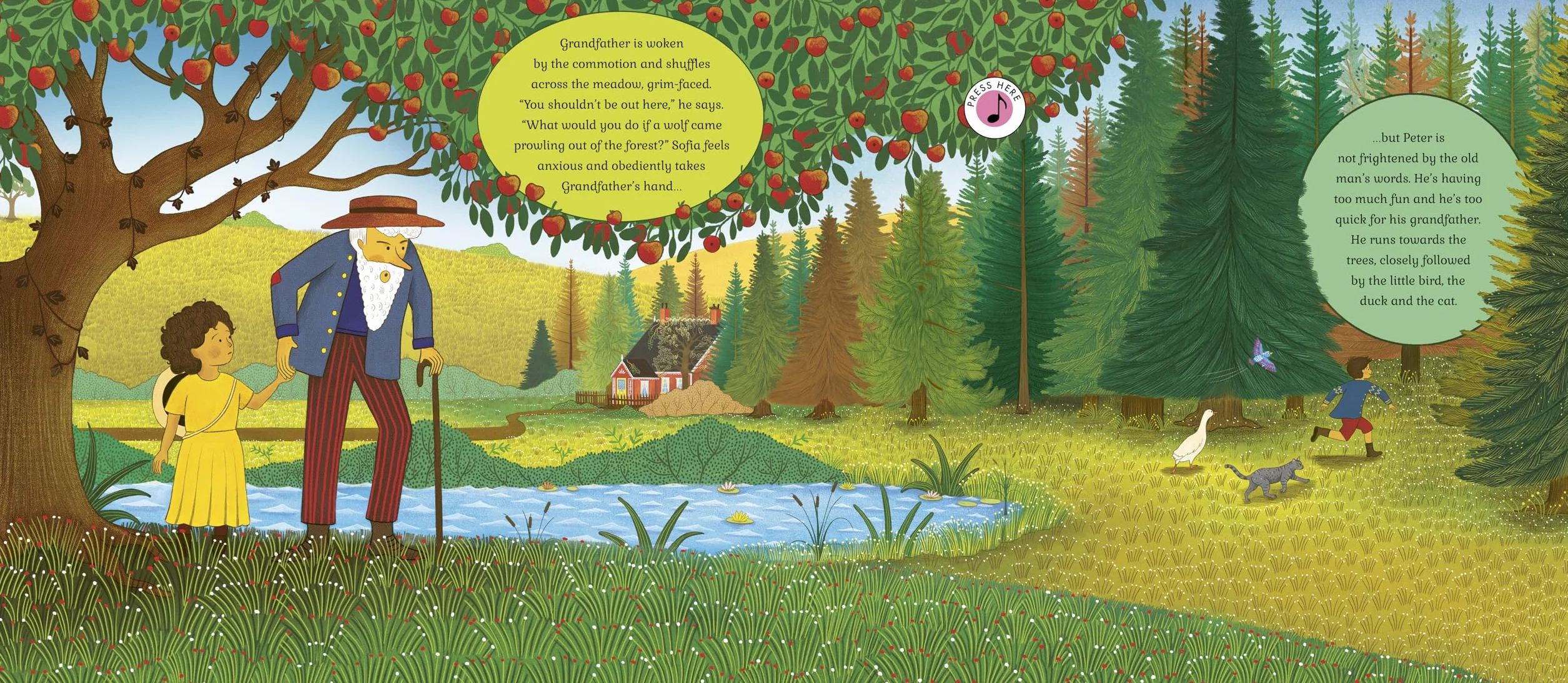 The Story Orchestra: Peter and the Wolf /anglais: Volume 9 Press the note to hear Prokofiev's music