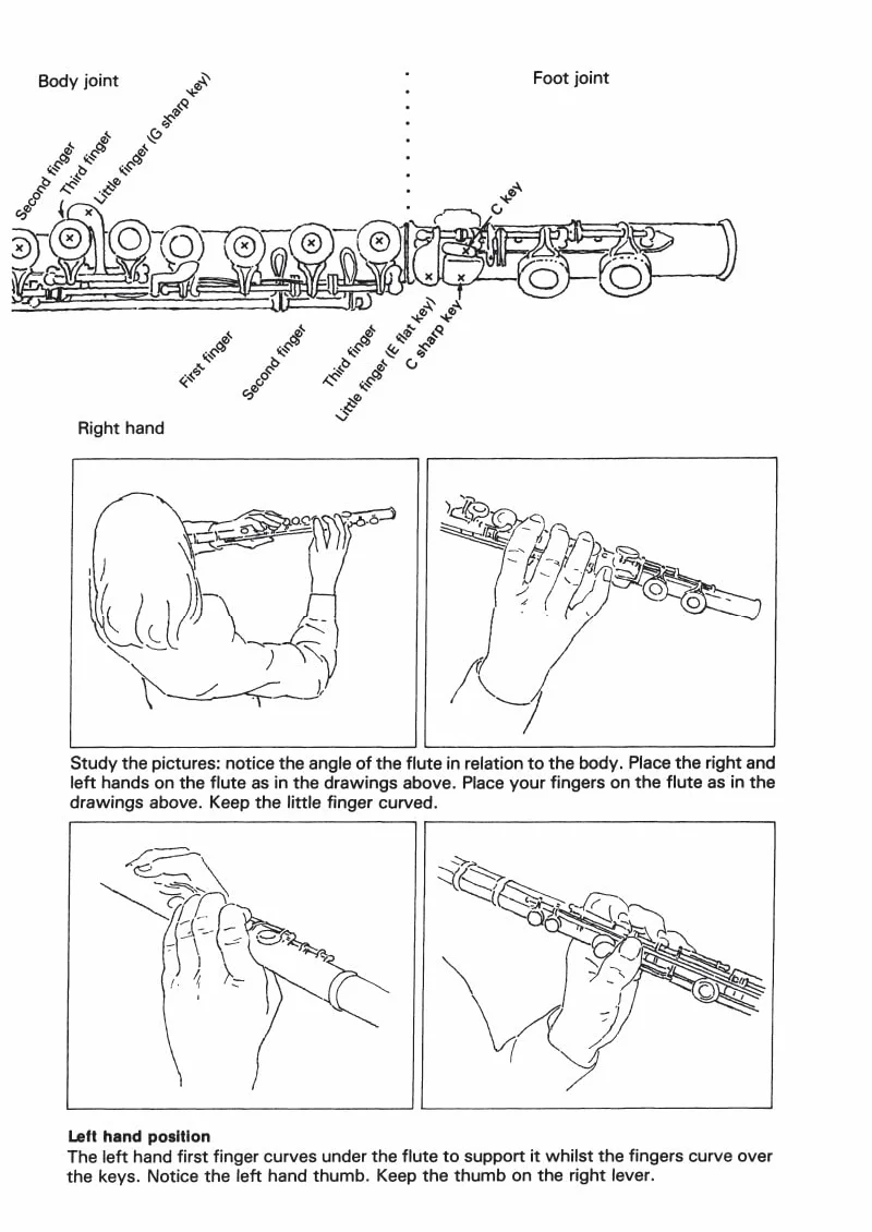 Flute Book for Beginners Part 1