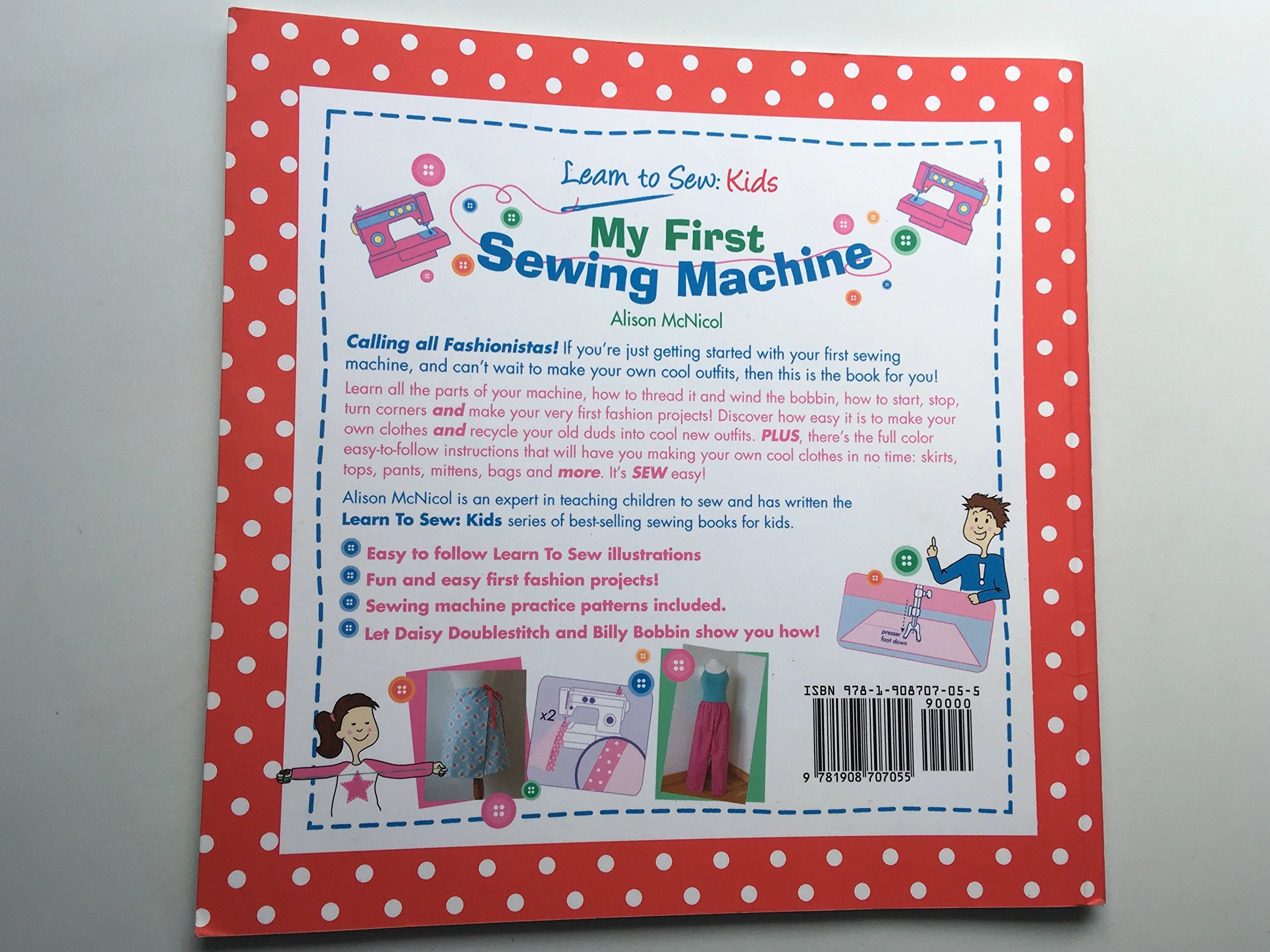 My First Sewing Machine: FASHION SCHOOL: Learn To Sew: Kids