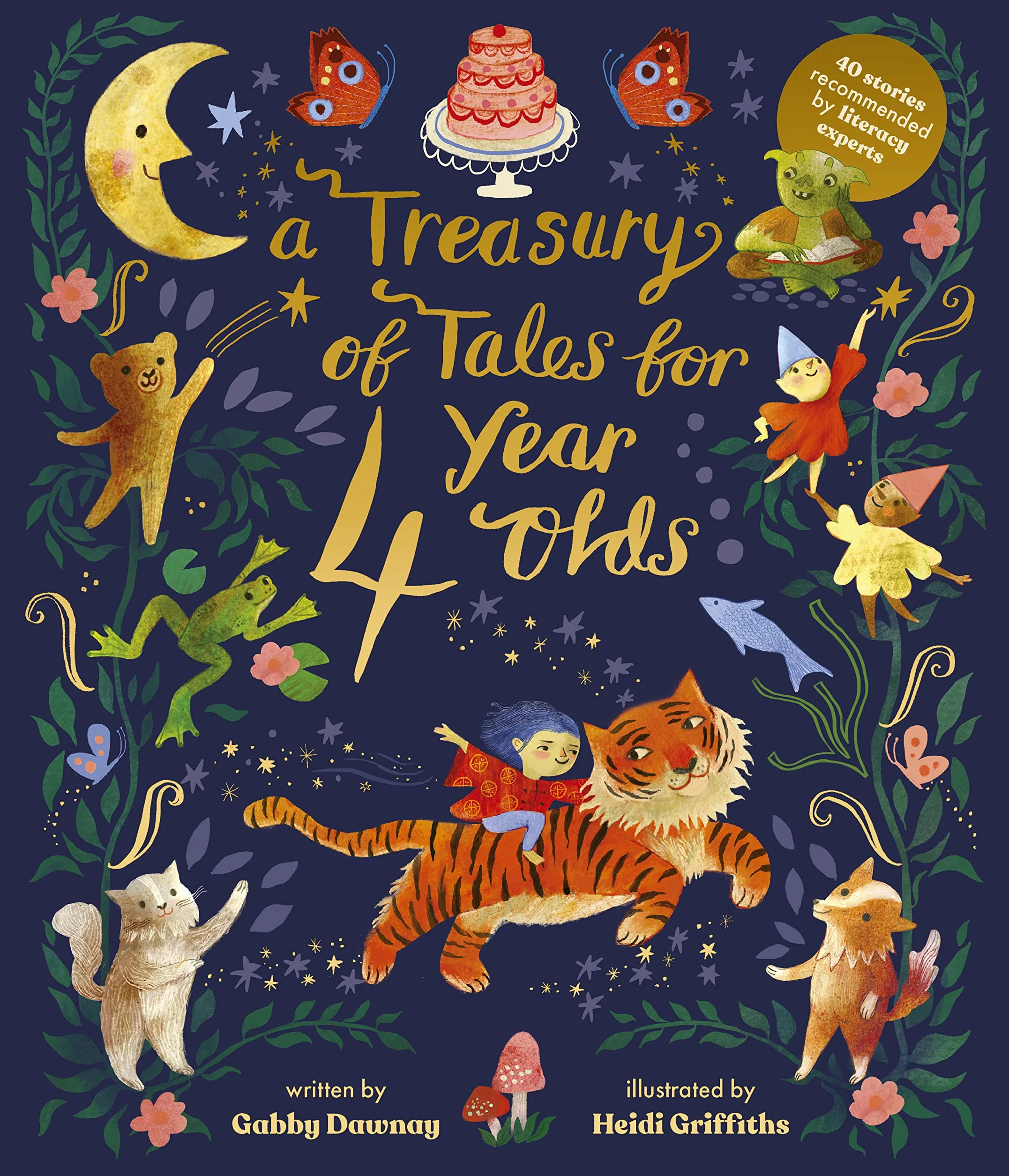 A Treasury of Tales for Four-Year-Olds: 40 Stories Recommended by Literacy Experts