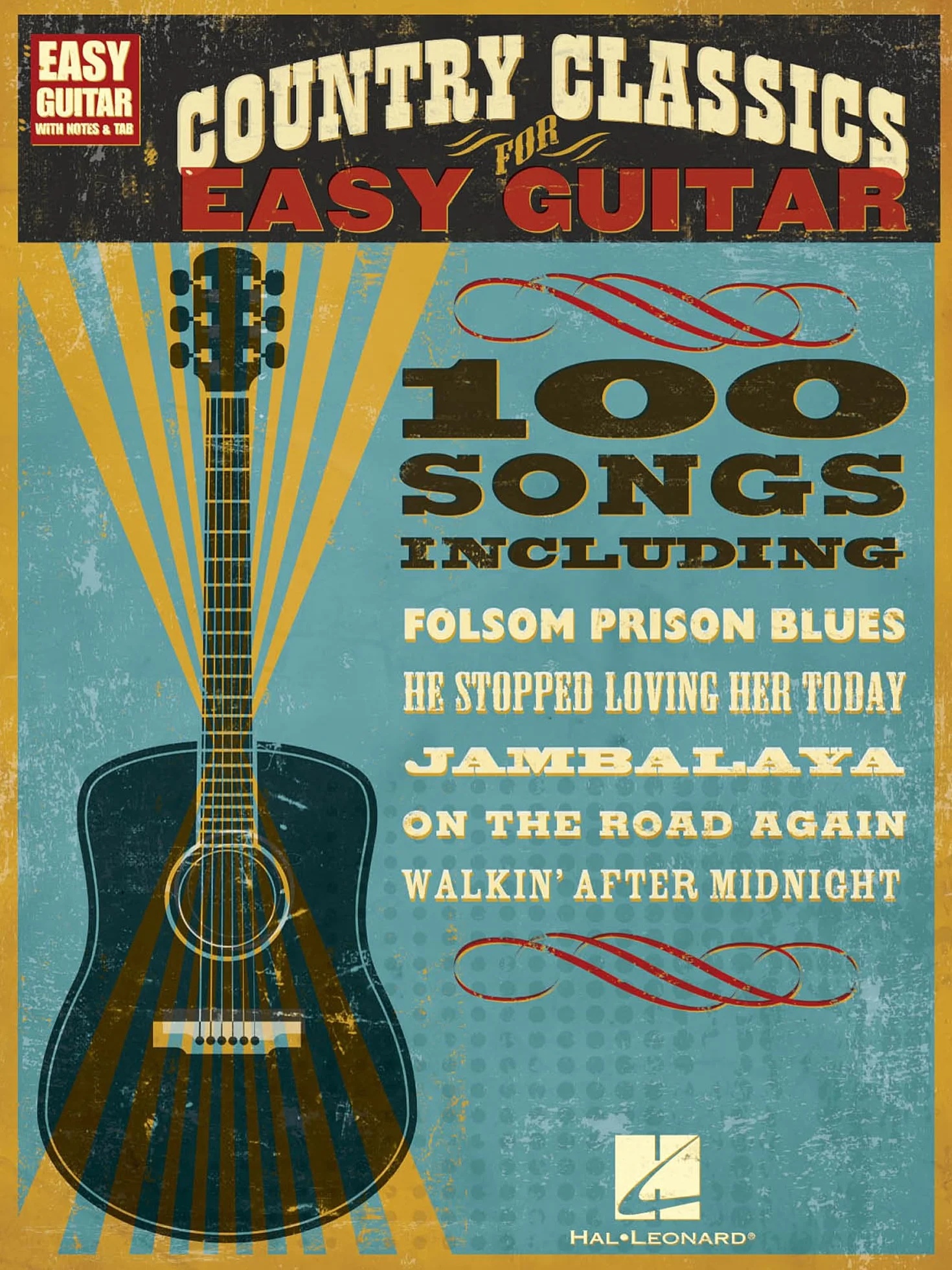 Country Classics for Easy Guitar: Easy Guitar With Notes and Tab