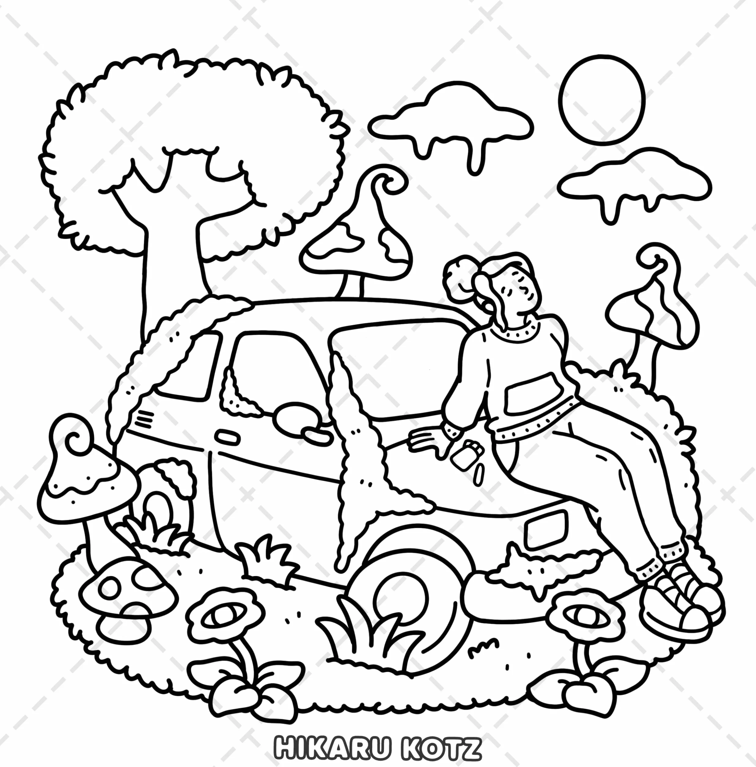 Stoner Life: High and Wild Coloring Book for Adults