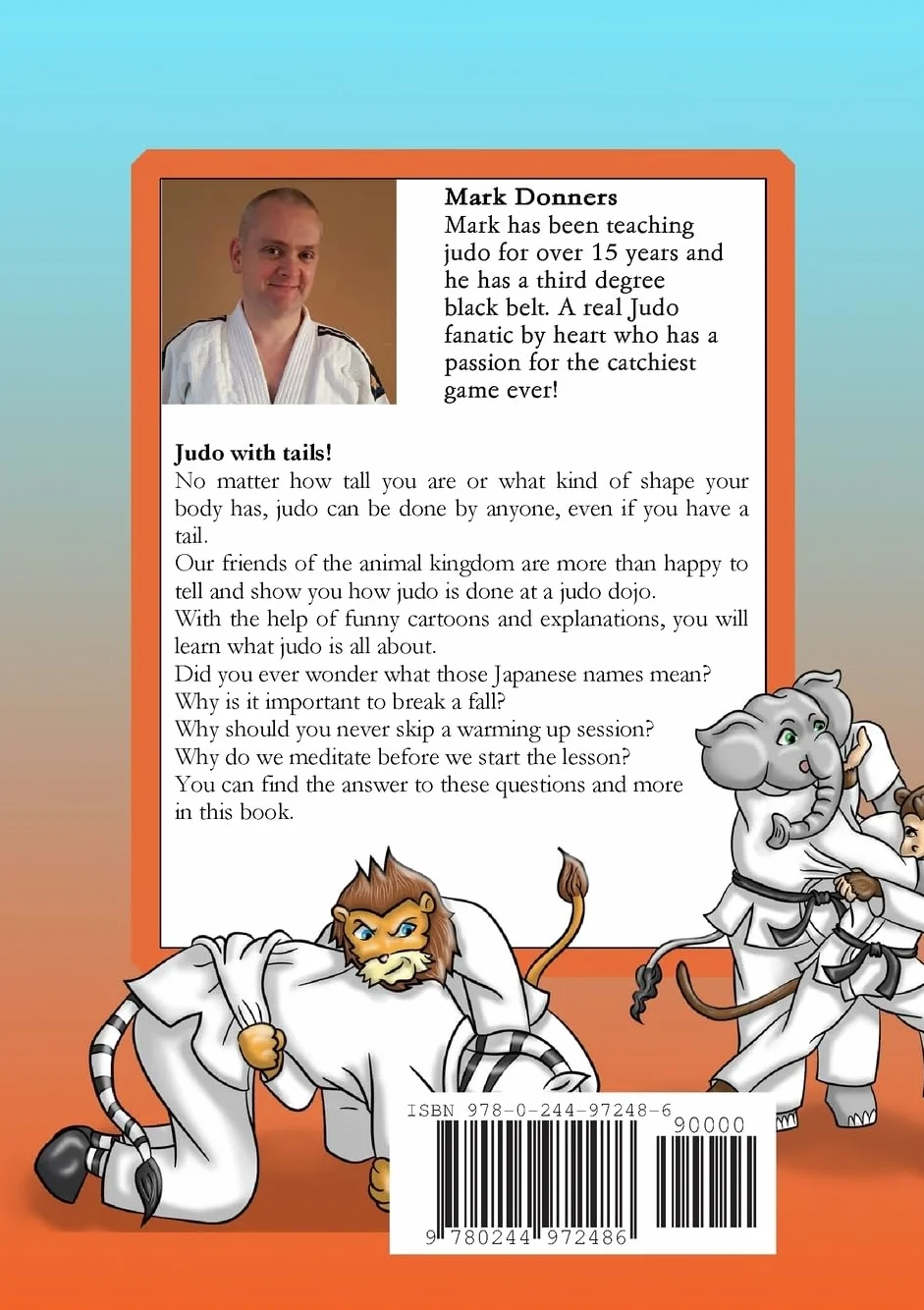 Judo for kids with tails