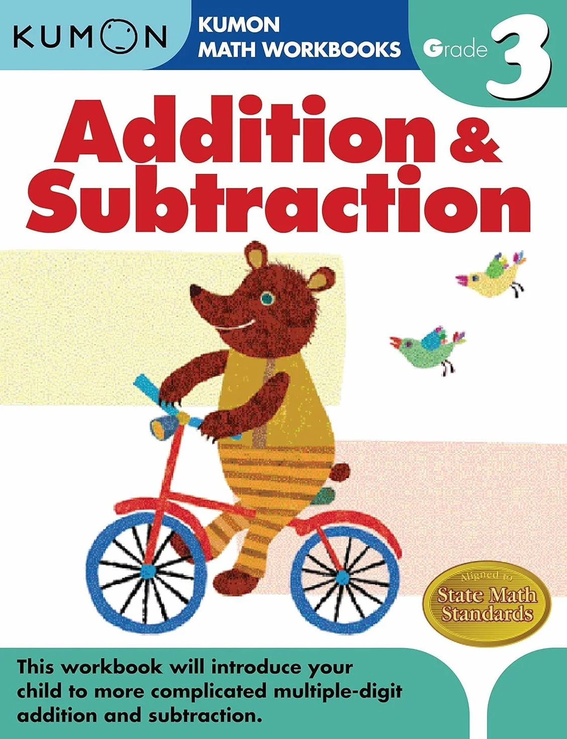 Grade 3 Addition & Subtraction Kumon Math Workbooks