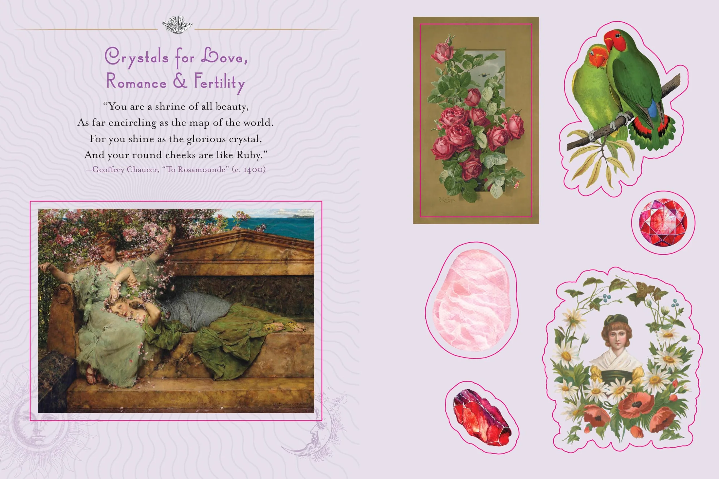 Crystal Sticker Book: More Than 400 Magickal & Mystical Stickers