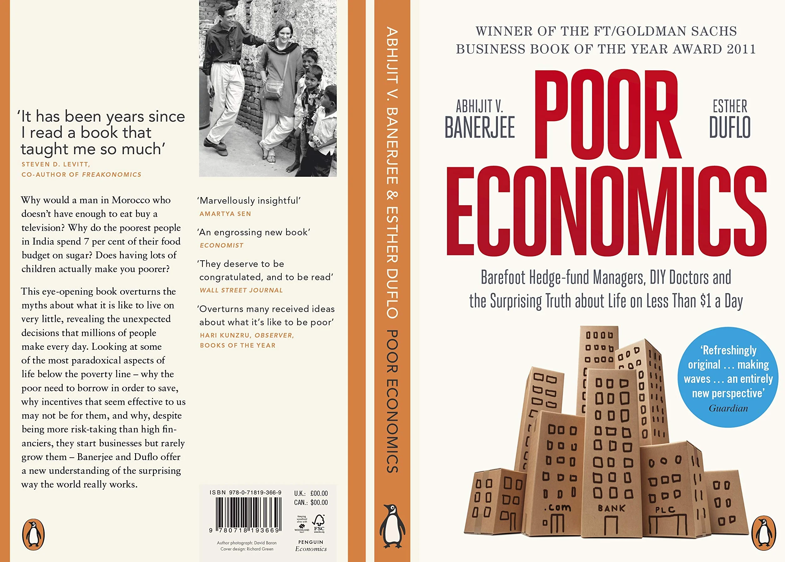 Poor Economics: The Surprising Truth about Life on Less Than $1 a Day