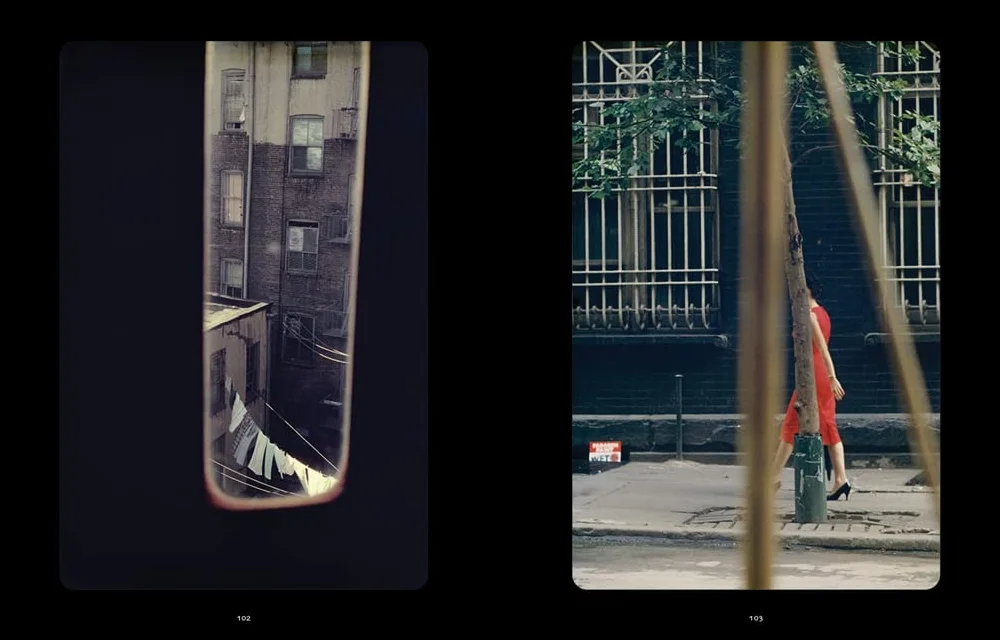 The Unseen Saul Leiter /anglais: with 76 color slides