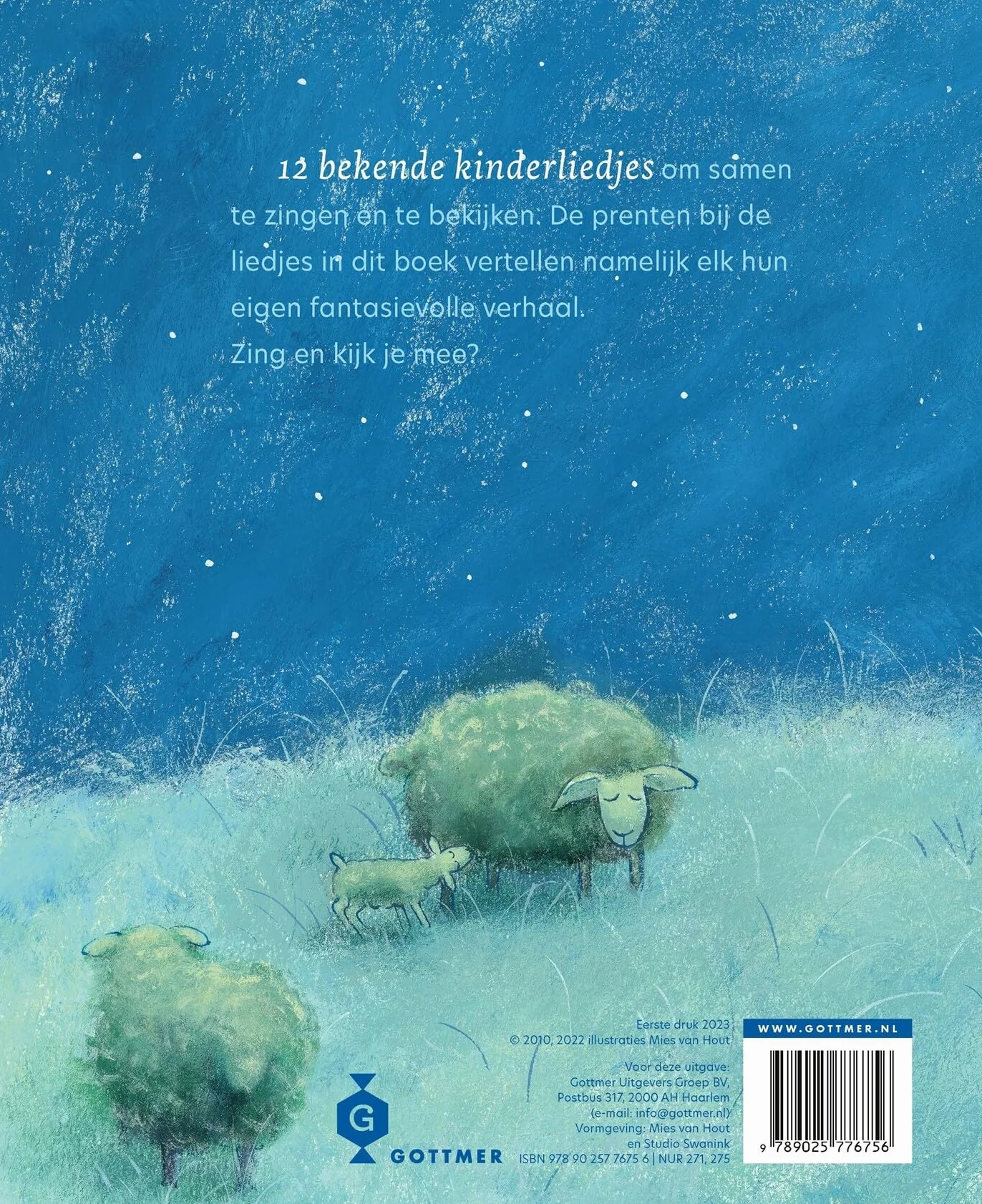 Daar buiten loopt een schaap: kinderliedjes