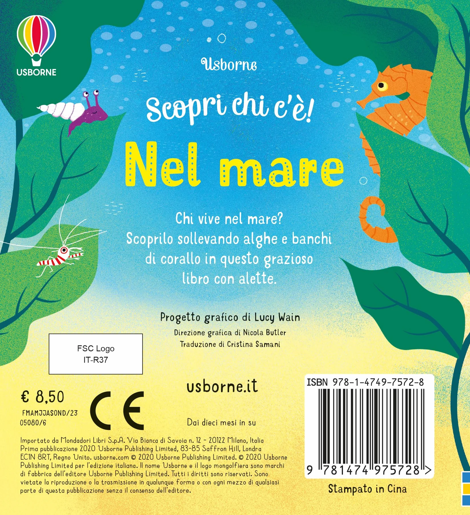 Nel mare. Ediz. a colori