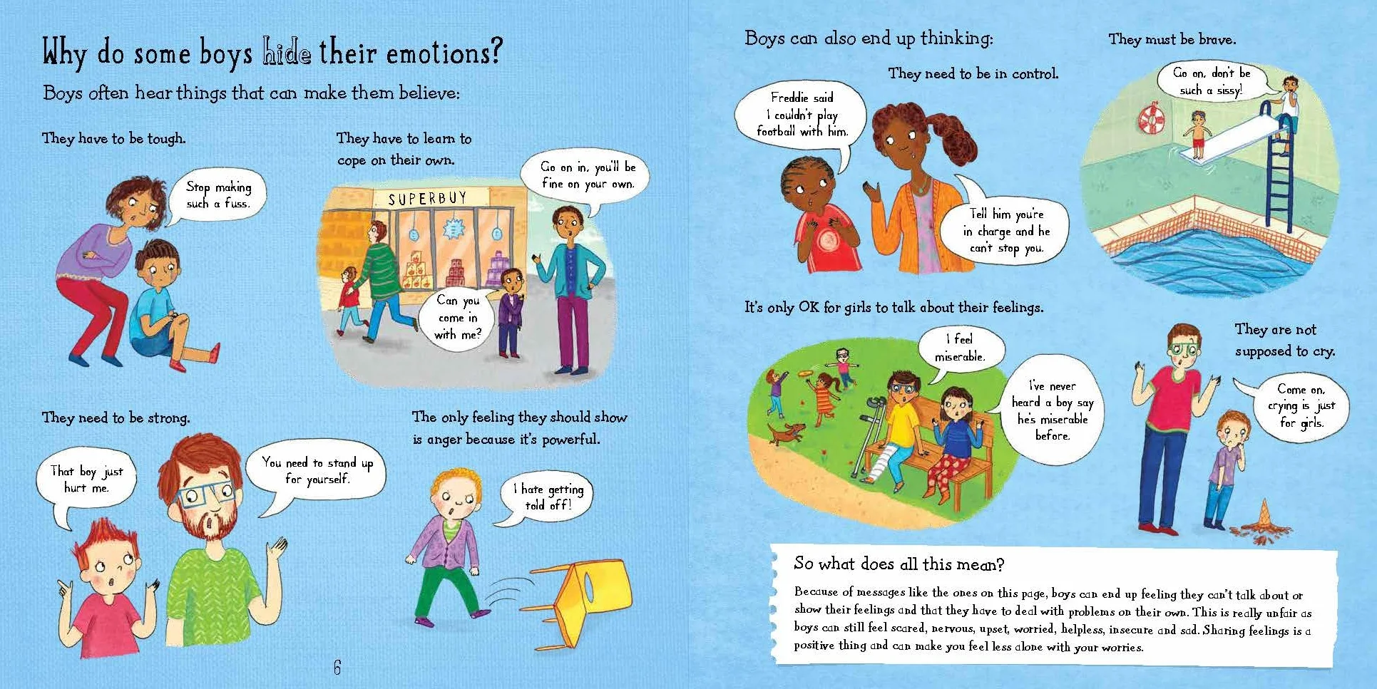 It's OK to Cry: A Let’s Talk picture book to help children talk about their feelings