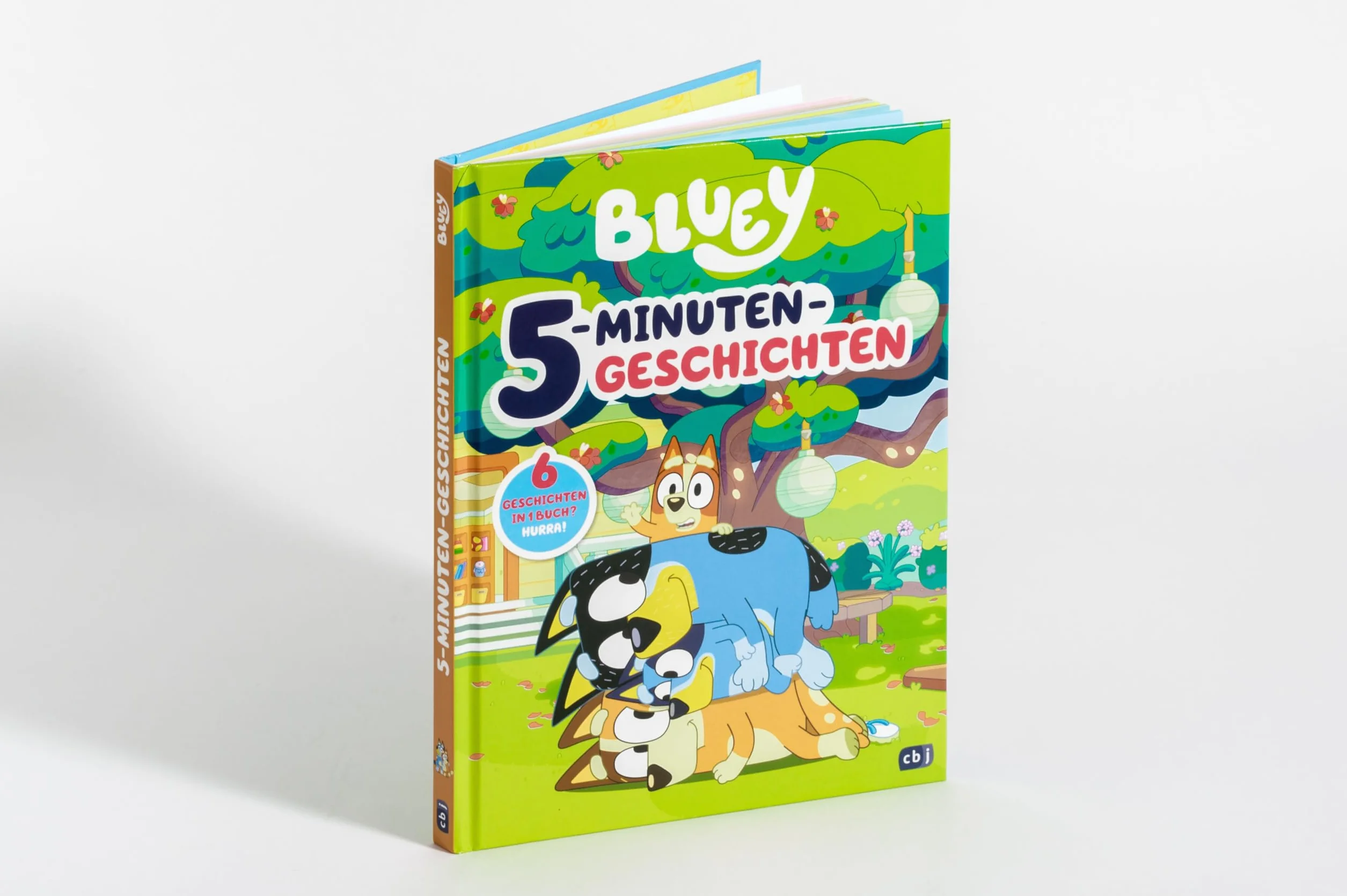 BLUEY 5-Minuten-Geschichten Bilderbuch für Kinder ab 3 Jahren