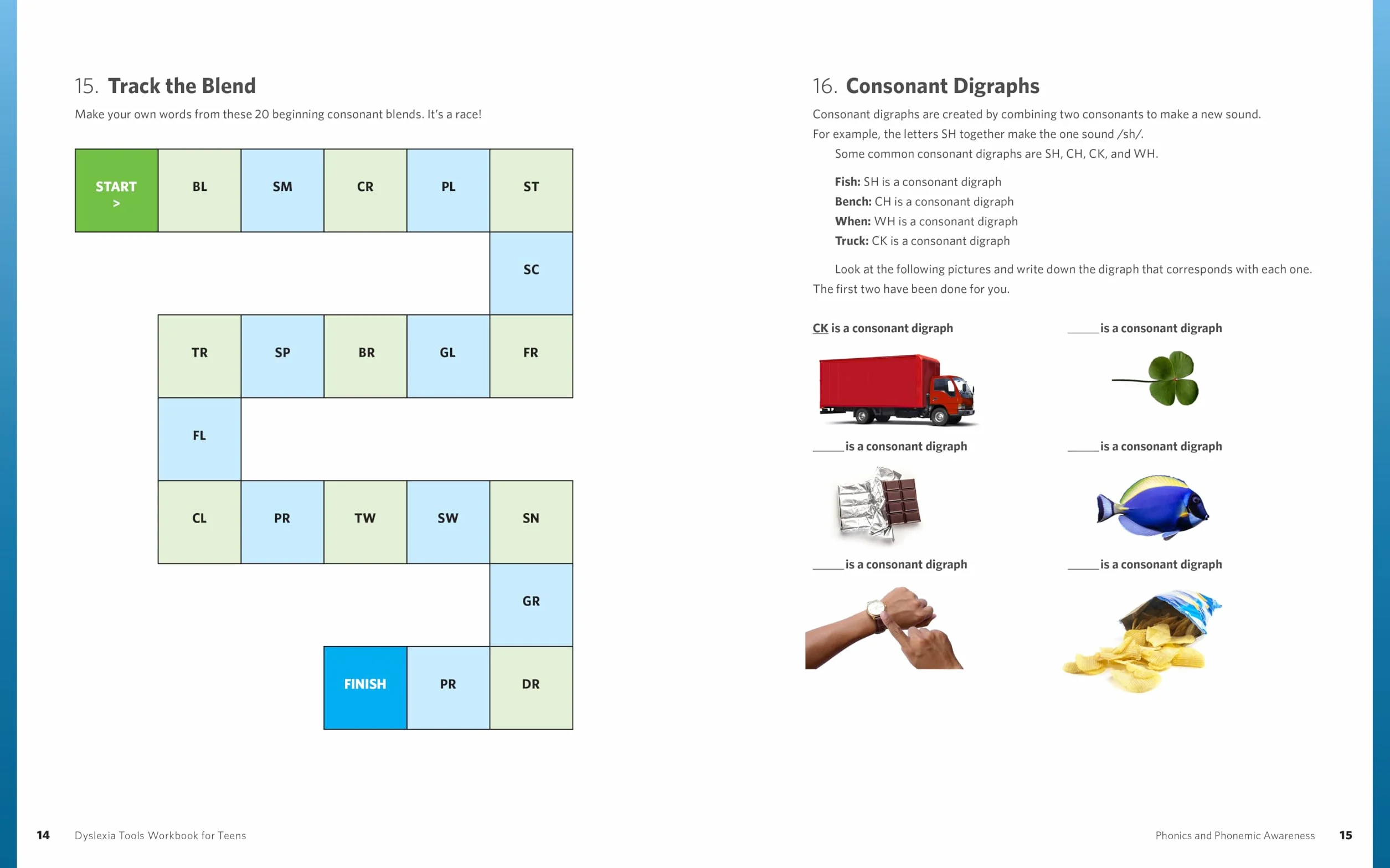 Dyslexia Tools Workbook for Teens: 120 Exercises to Improve Reading Skills