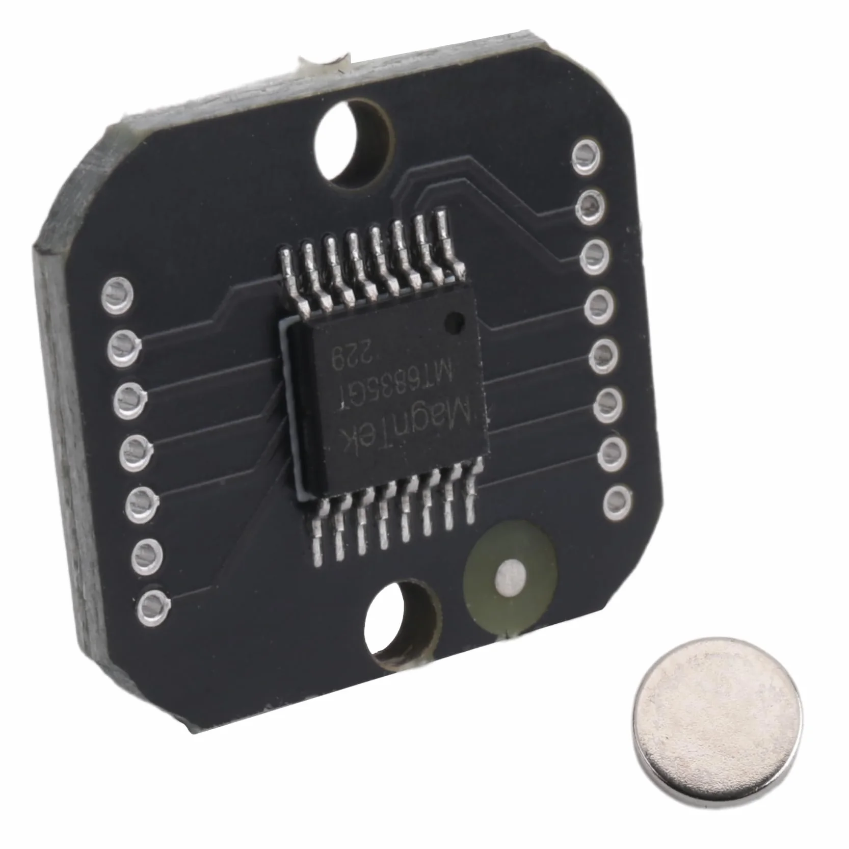 MT6835 magnetyczny moduł kodera PWM/SPI silnik bezszczotkowy 21 bitów, może zastąpić AS5048
