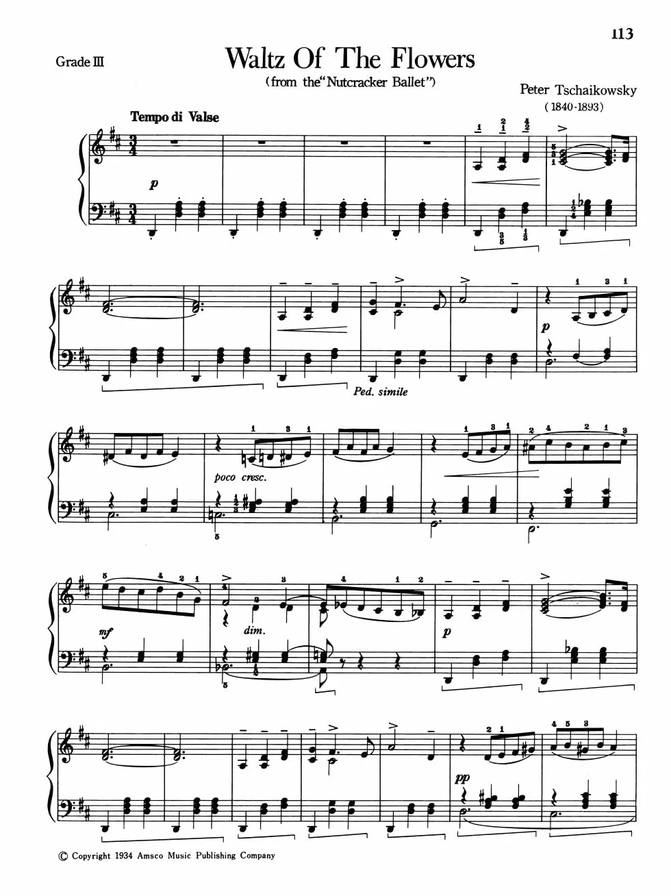 Maxwell Eckstein Piano Pieces for Children EFS 3 Recueil Everybody's Favorite Series No. 3