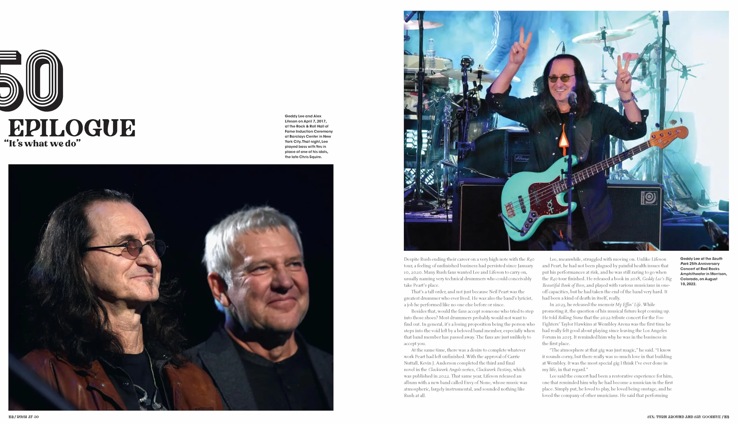 Rush at 50