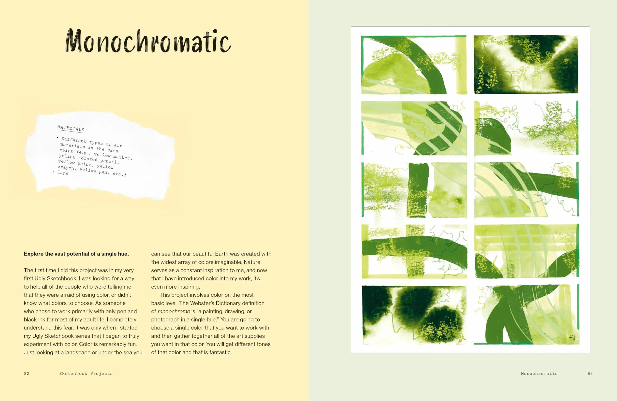 The Ugly Sketchbook: Lose the fear and find more freedom in your art