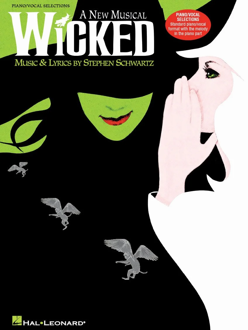 Wicked musical piano vocal selections sheet music