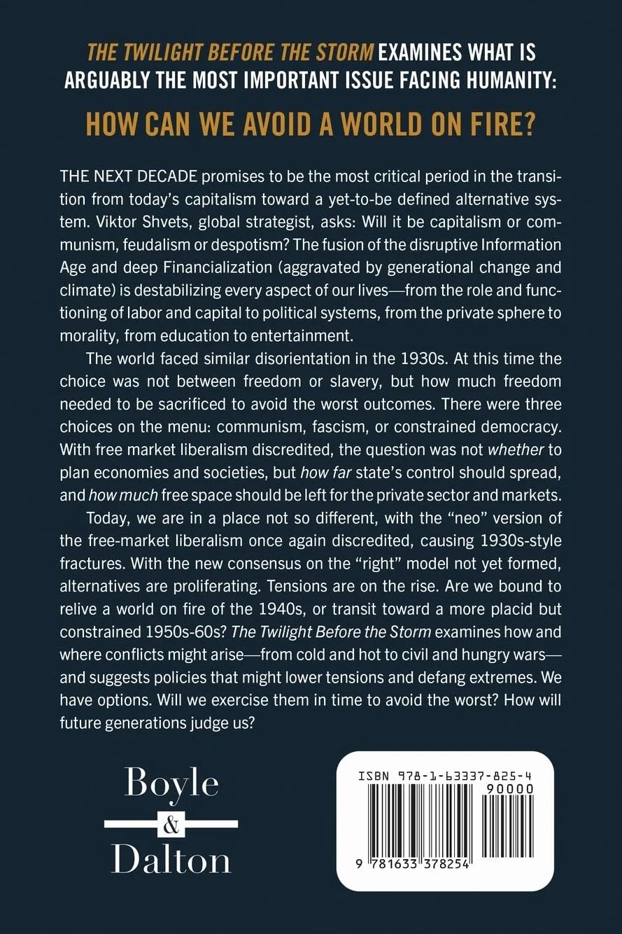 The Twilight Before the Storm: From the Fractured 1930s to Today's Crisis Culture