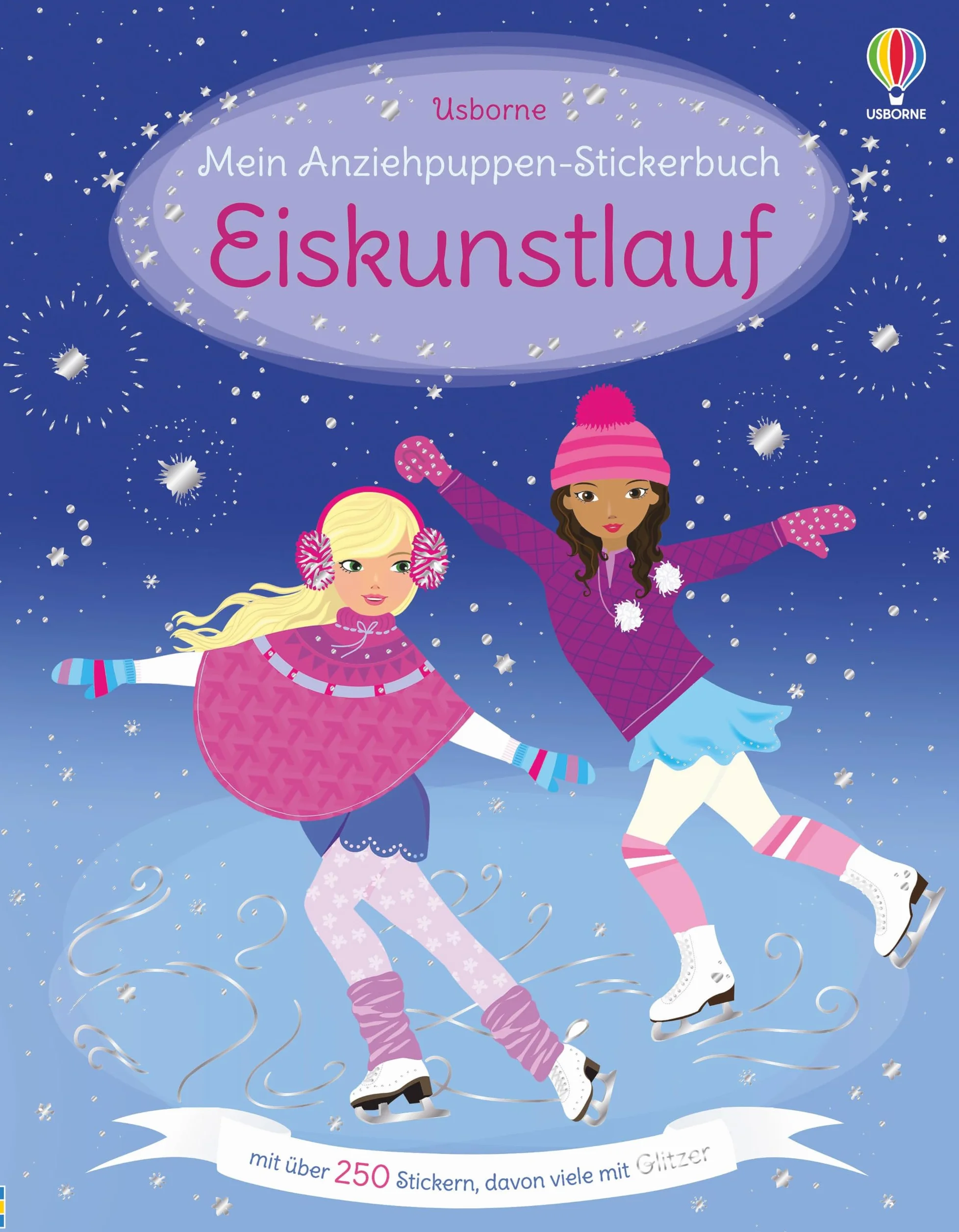 Mein Anziehpuppen-Stickerbuch: Eiskunstlauf