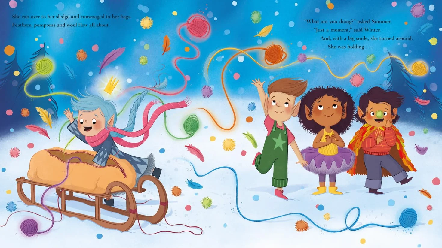 Hello Winter: The Fourth Magical Illustrated Children’s Picture Book About Friendship, Feelings & Seasons