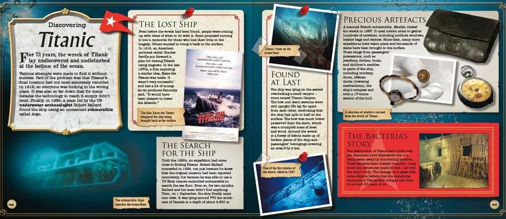 The Story of Titanic for Children: Astonishing Facts and Details about the Most Famous Ship