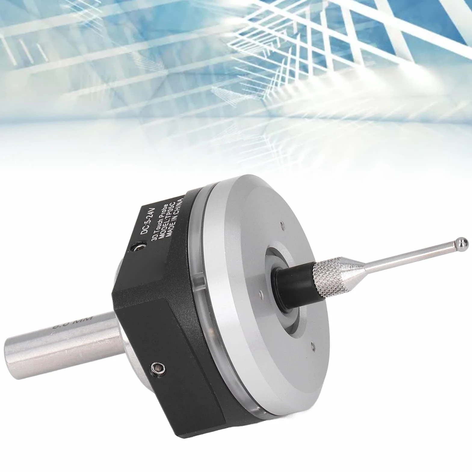 Lokalizator Krawędzi 3D Wysoka Dokładność Stal Wolframowa DC 5~24V do CNC Mach3