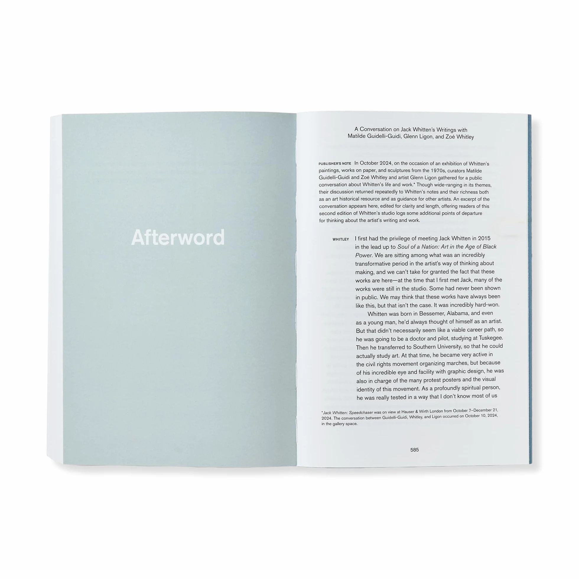 Jack Whitten: Notes from the Woodshed