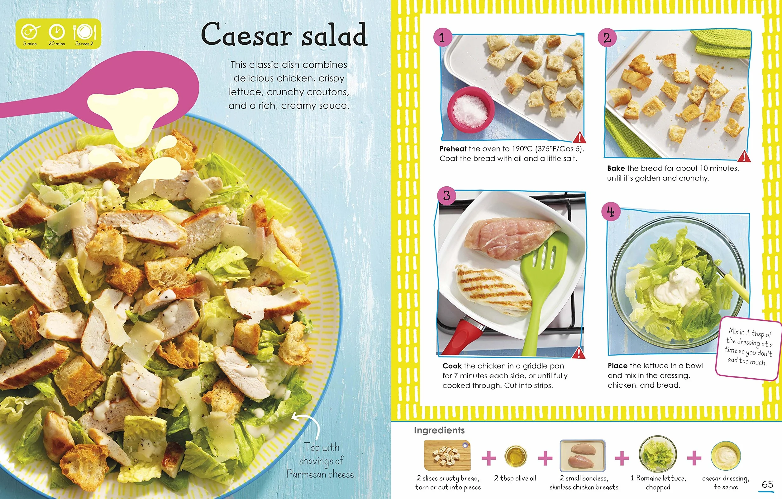 Cooking Step By Step: 50 Delicious Recipes for Young Cooks