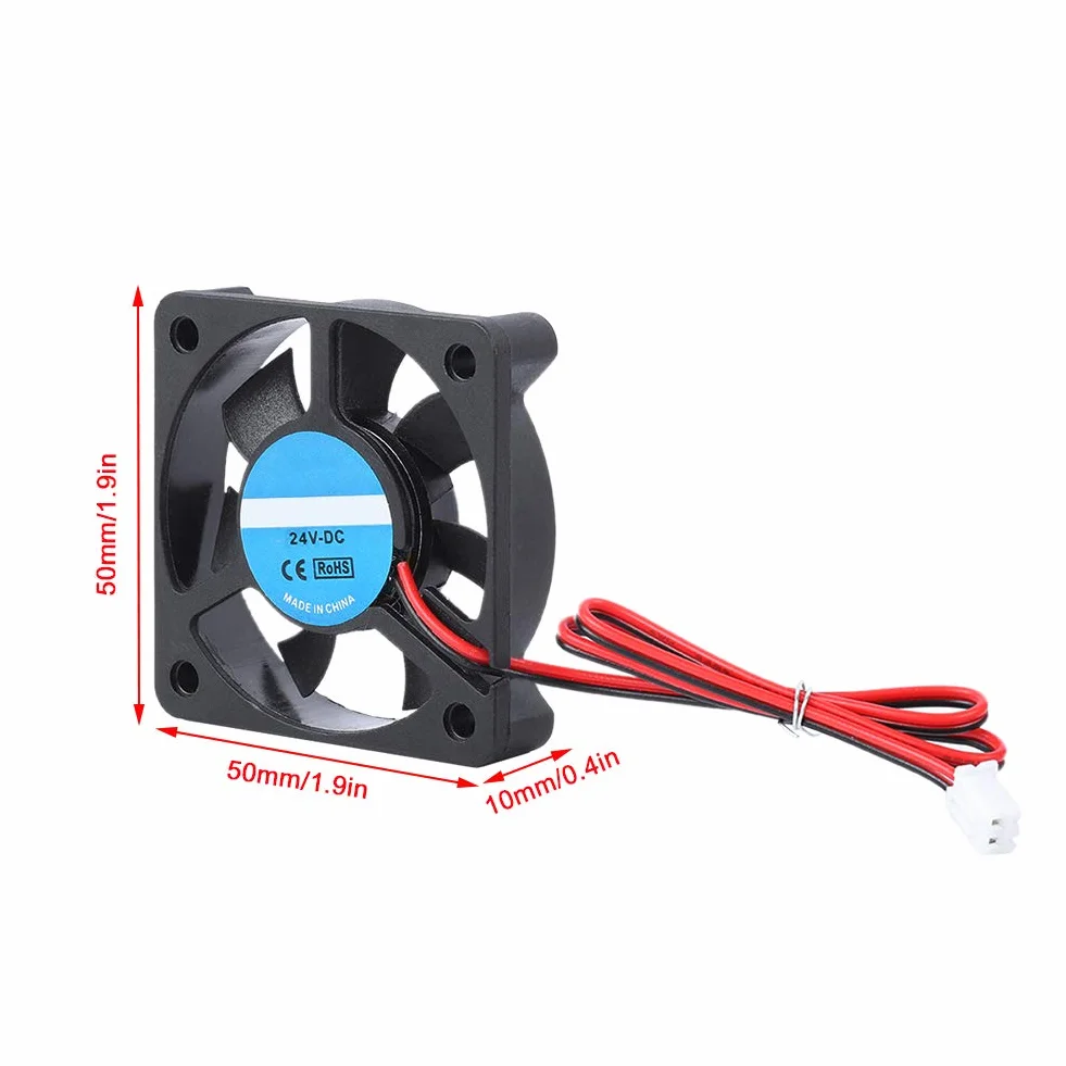 Tangxi Wentylator 3D 50x50x10mm 24V 5010 CR-10