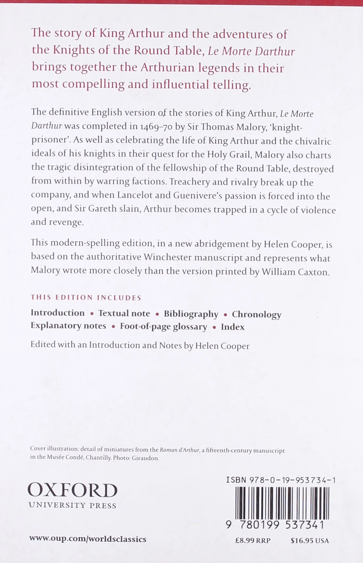 Le Morte d'Arthur: The Winchester Manuscript