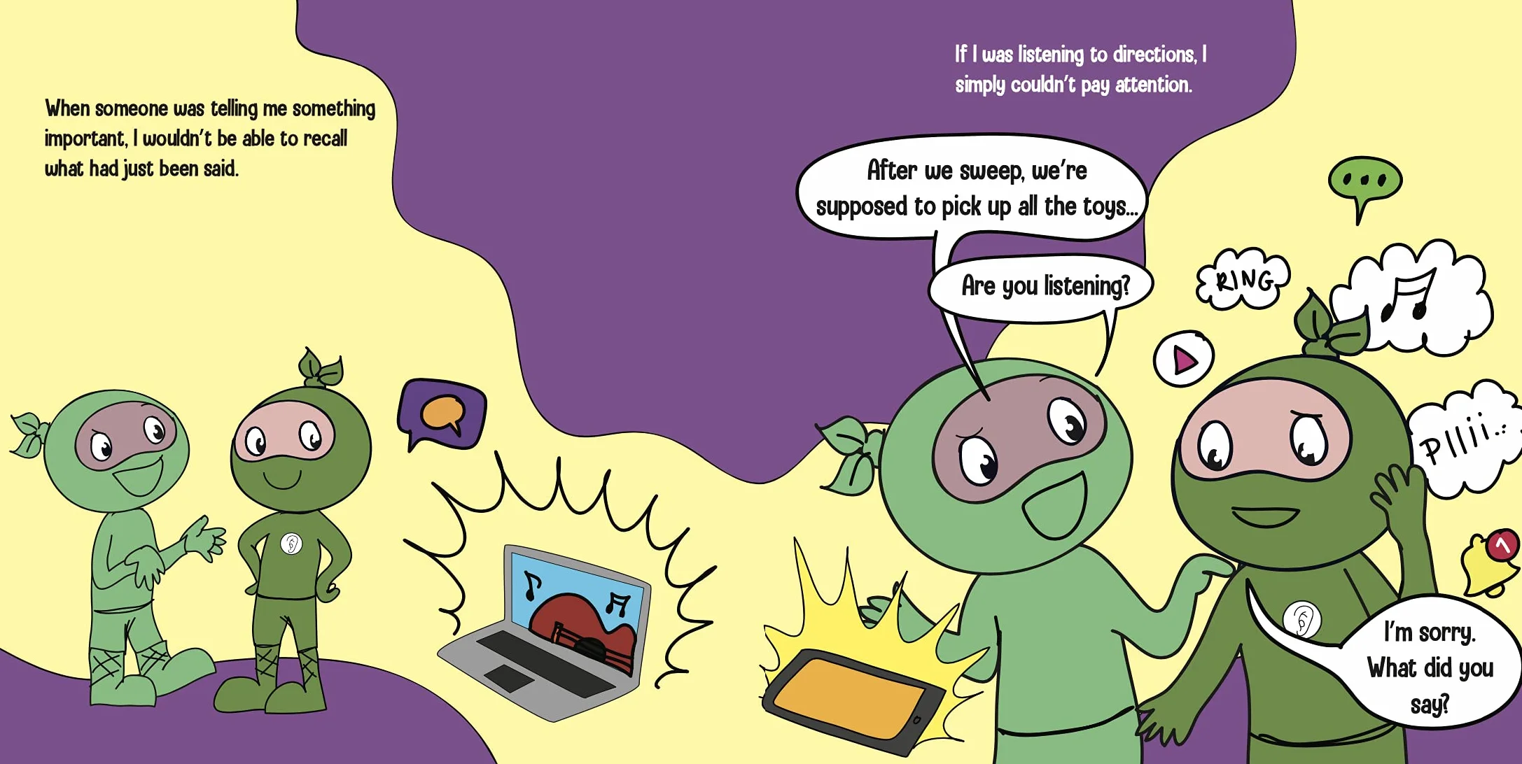 Listening Ninja: A Children's Book About Active Listening and Learning How to Listen: 43