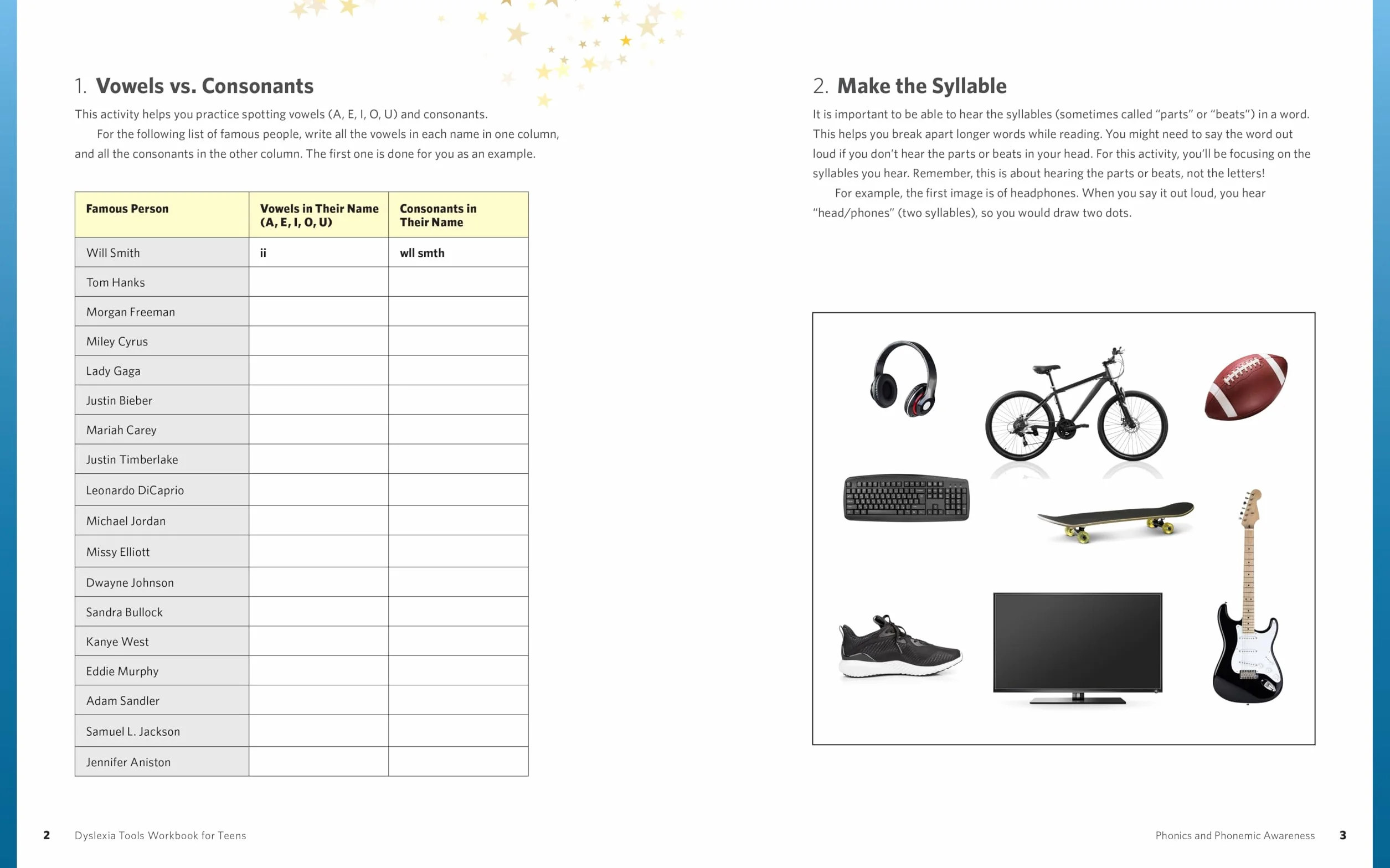 Dyslexia Tools Workbook for Teens: 120 Exercises to Improve Reading Skills