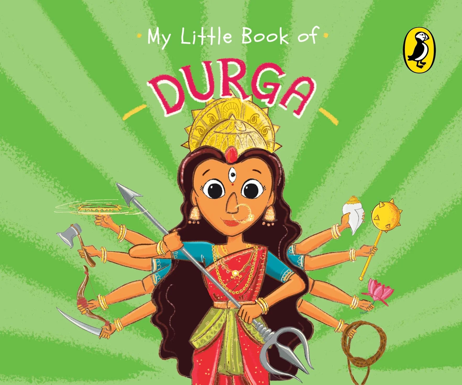 My Little Book of Durga: Illustrated Board Book on Hindu Mythology, Indian Gods & Goddesses for Kids Age 3+