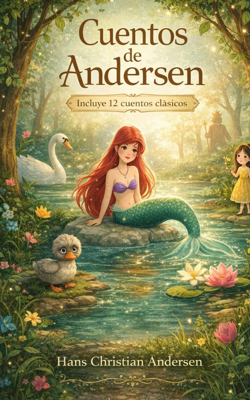 Cuentos de Andersen: 12 cuentos de hadas clásicos en español con ilustraciones