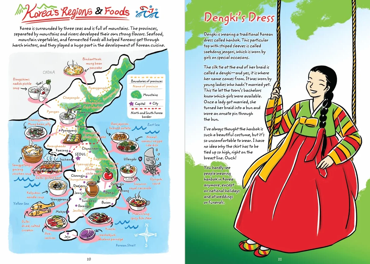 Cook Korean!: A Comic Book with Recipes [A Cookbook]