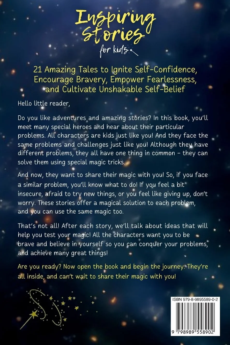Inspiring Stories For Kids: Tales to Ignite Self-Confidence, Bravery & Self-Belief