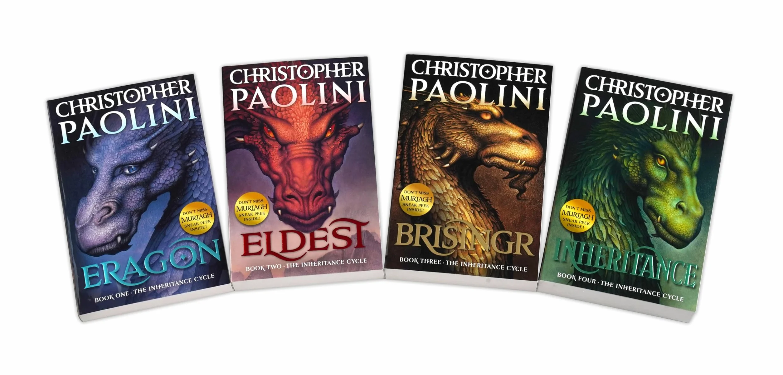 The Inheritance Cycle 4-Book Trade Paperback Boxed Set: Eragon; Eldest; Brisingr; Inheritance
