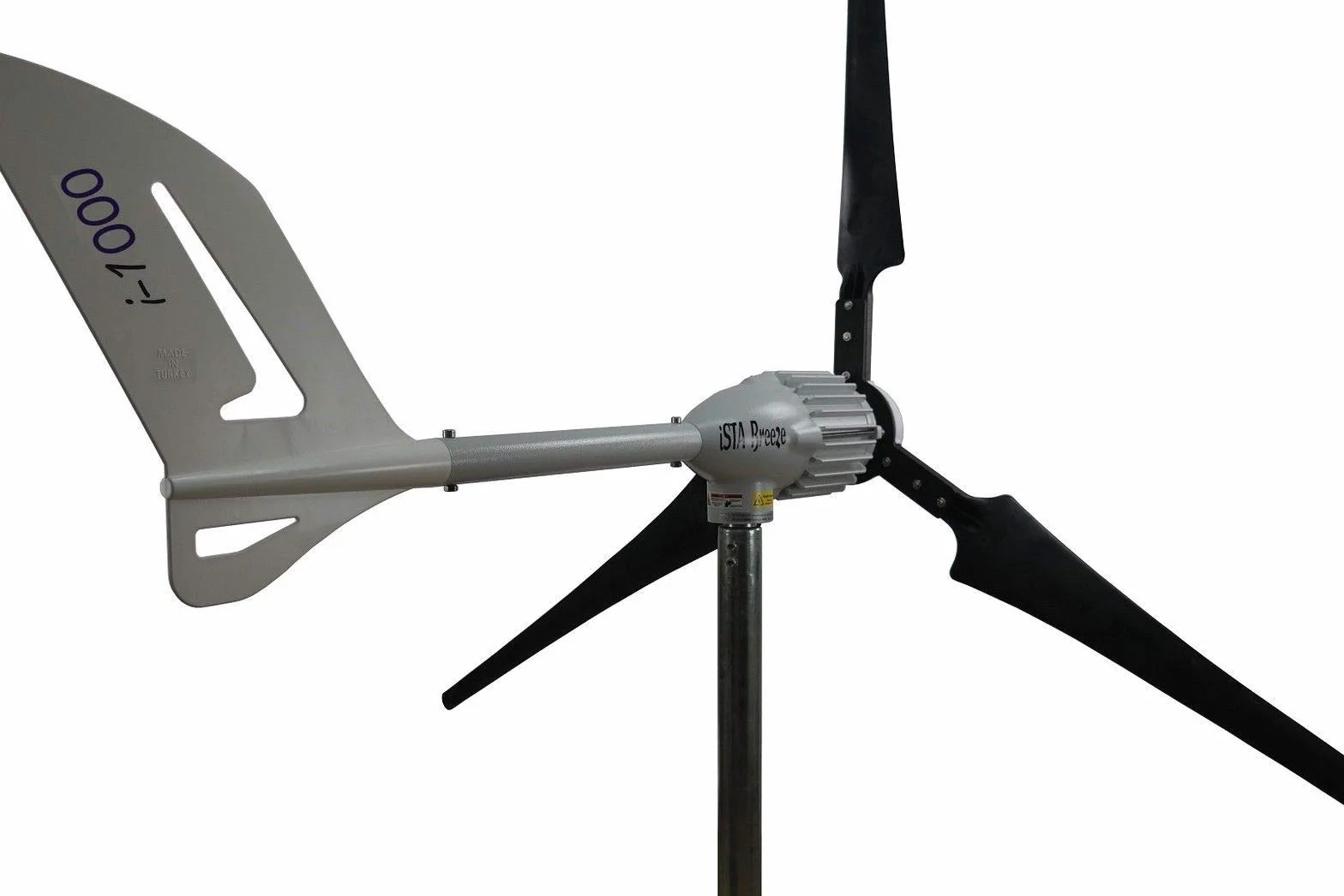 Generator wiatru o mocy 1000 W, turbina wiatrowa, 24 V lub 48 V do wyboru (24 V bez akcesoriów)