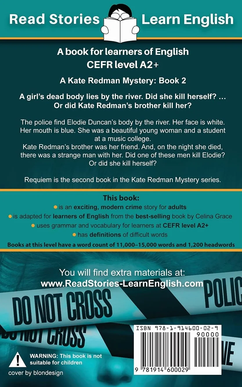 Requiem: CEFR A2+ ELT Graded Reader: Kate Redman Mystery Book 2