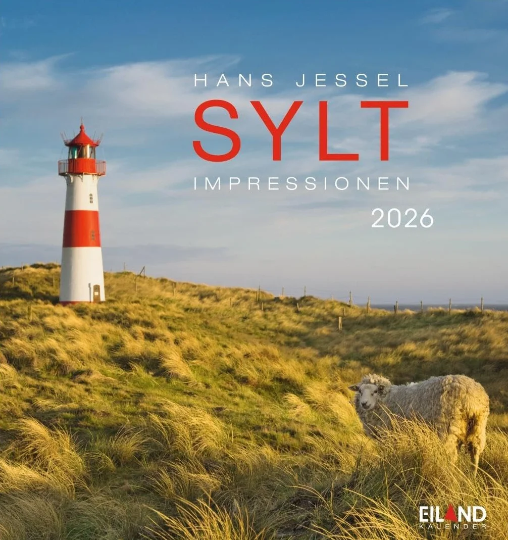 Sylt Impressionen Postkartenkalender 2026: Die schönsten Seiten der Insel, Fotokalender mit monatlichen Postkarten
