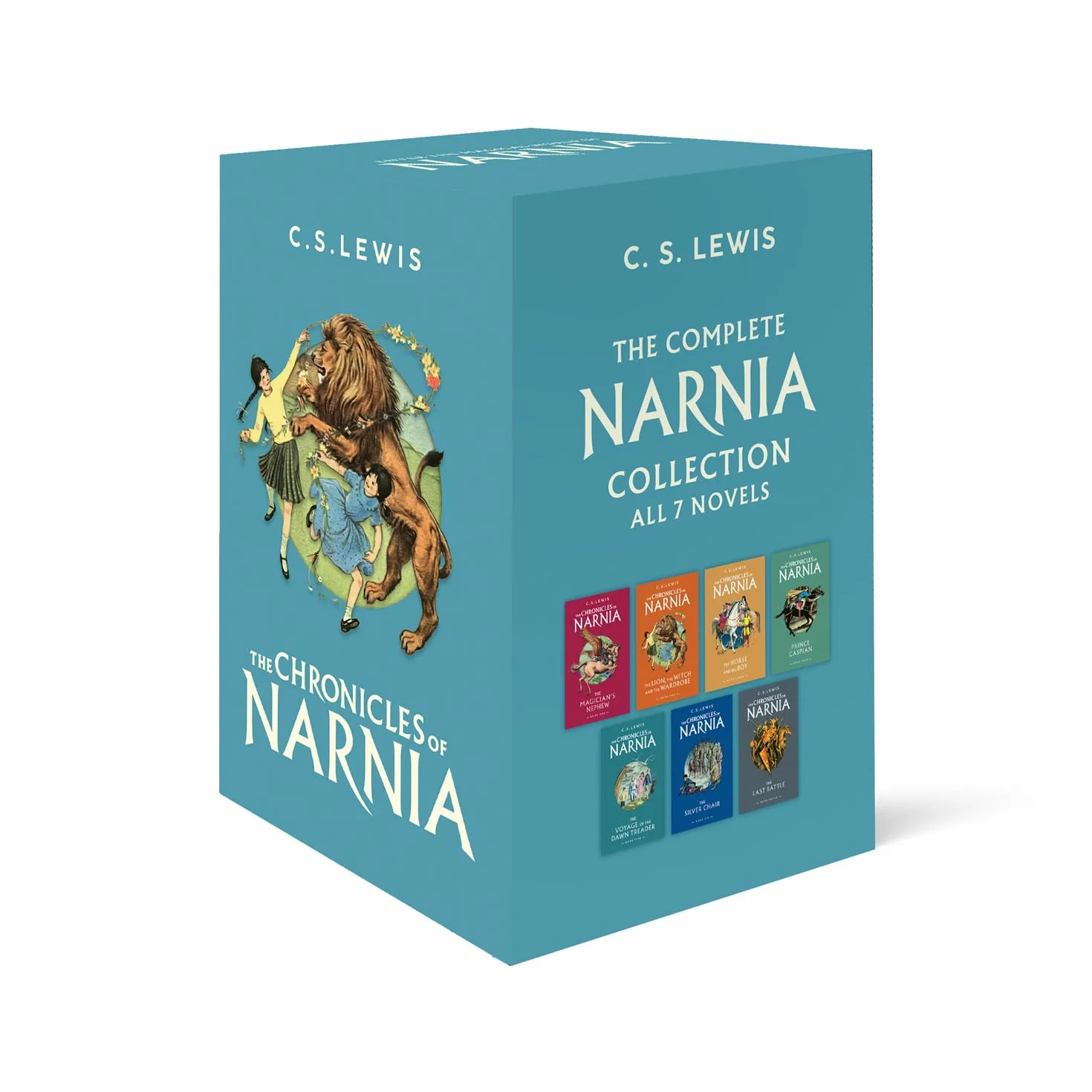 The Chronicles of Narnia Box Set: Complete Collection of 7 Classic Fantasy Stories