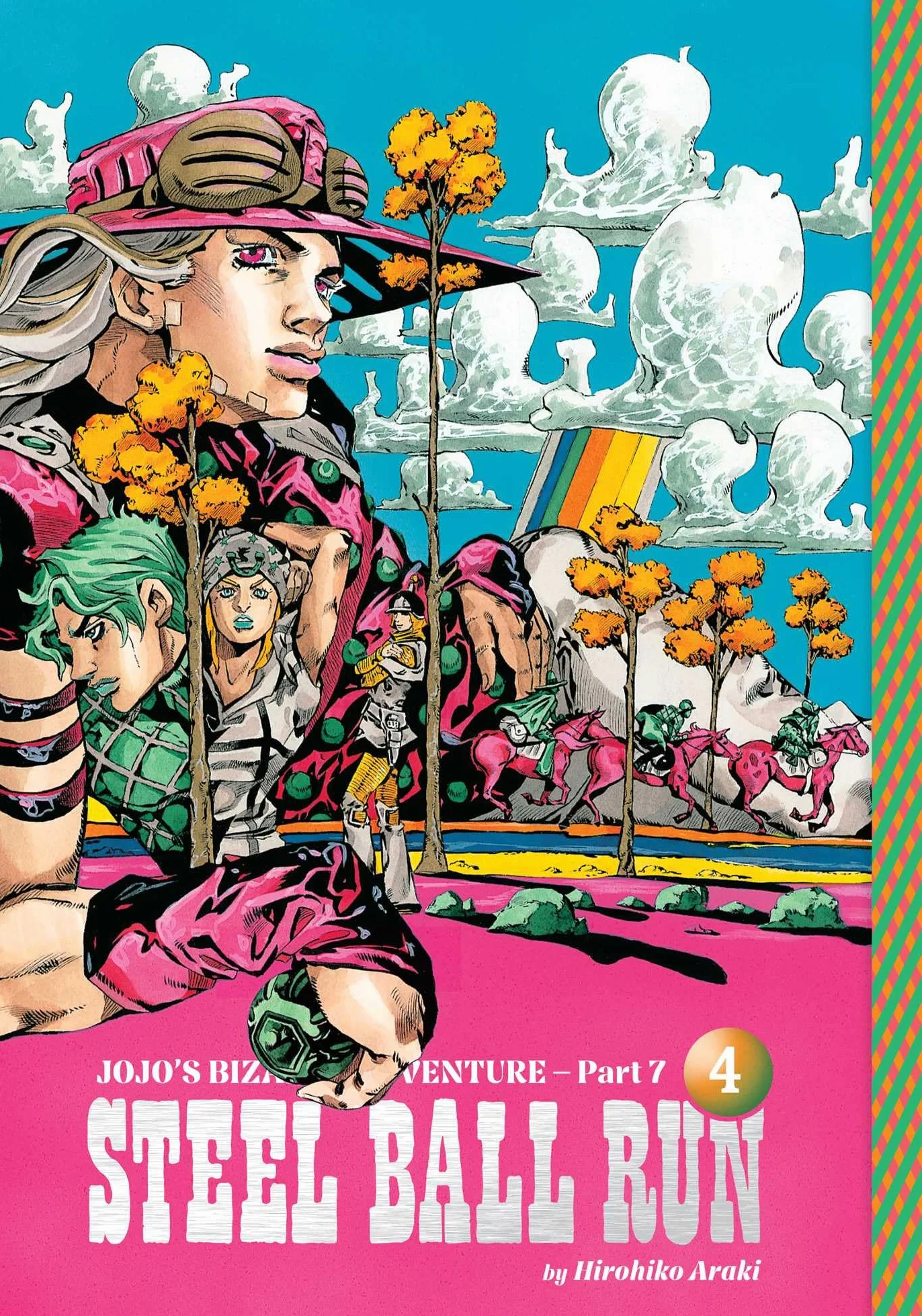 Jojo's Bizarre Adventure: Part 7--Steel Ball Run, Vol. 4