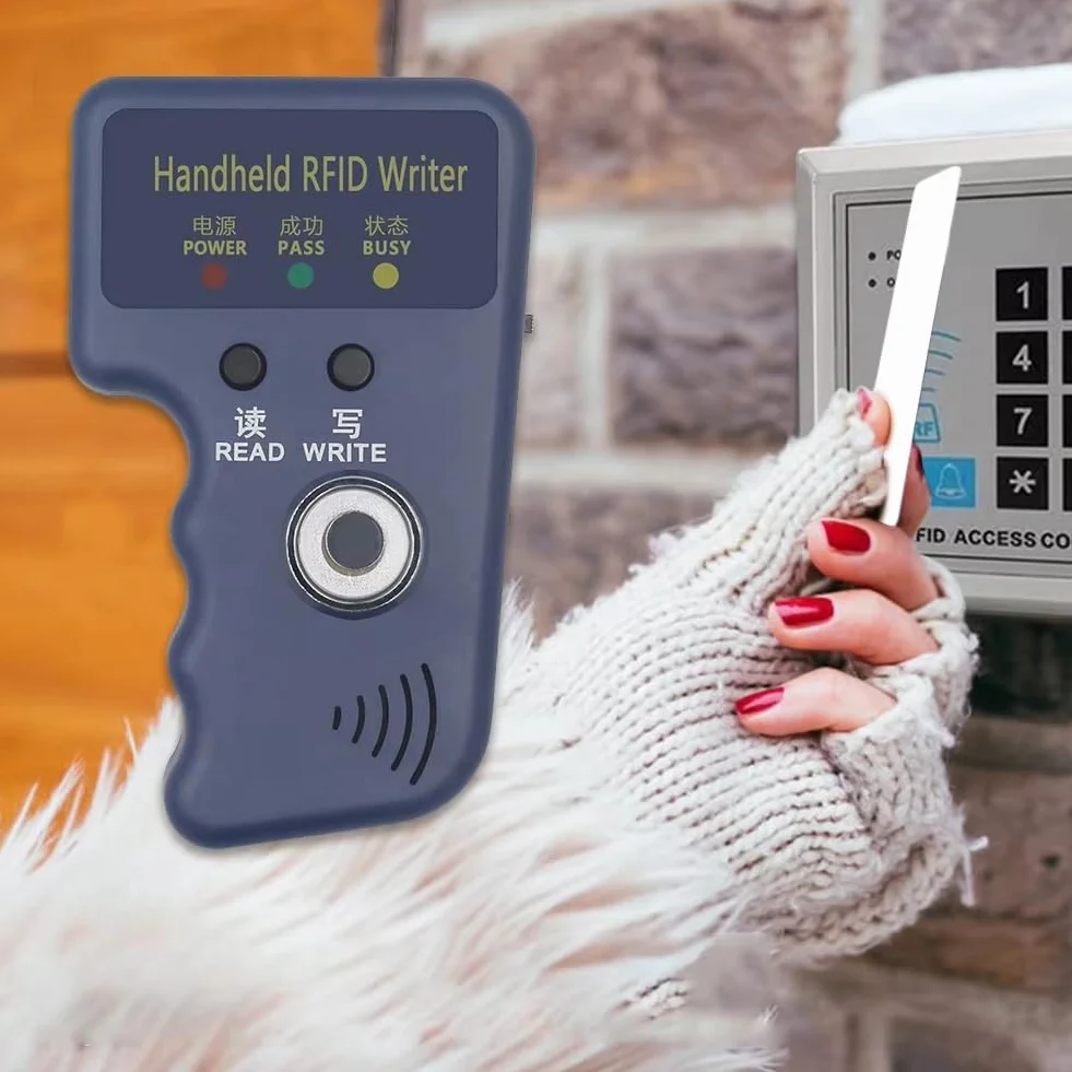 Czytnik RFID I-Button RW1990 125 kHz T5577 EM4305 CET5200 TM karty chipowe