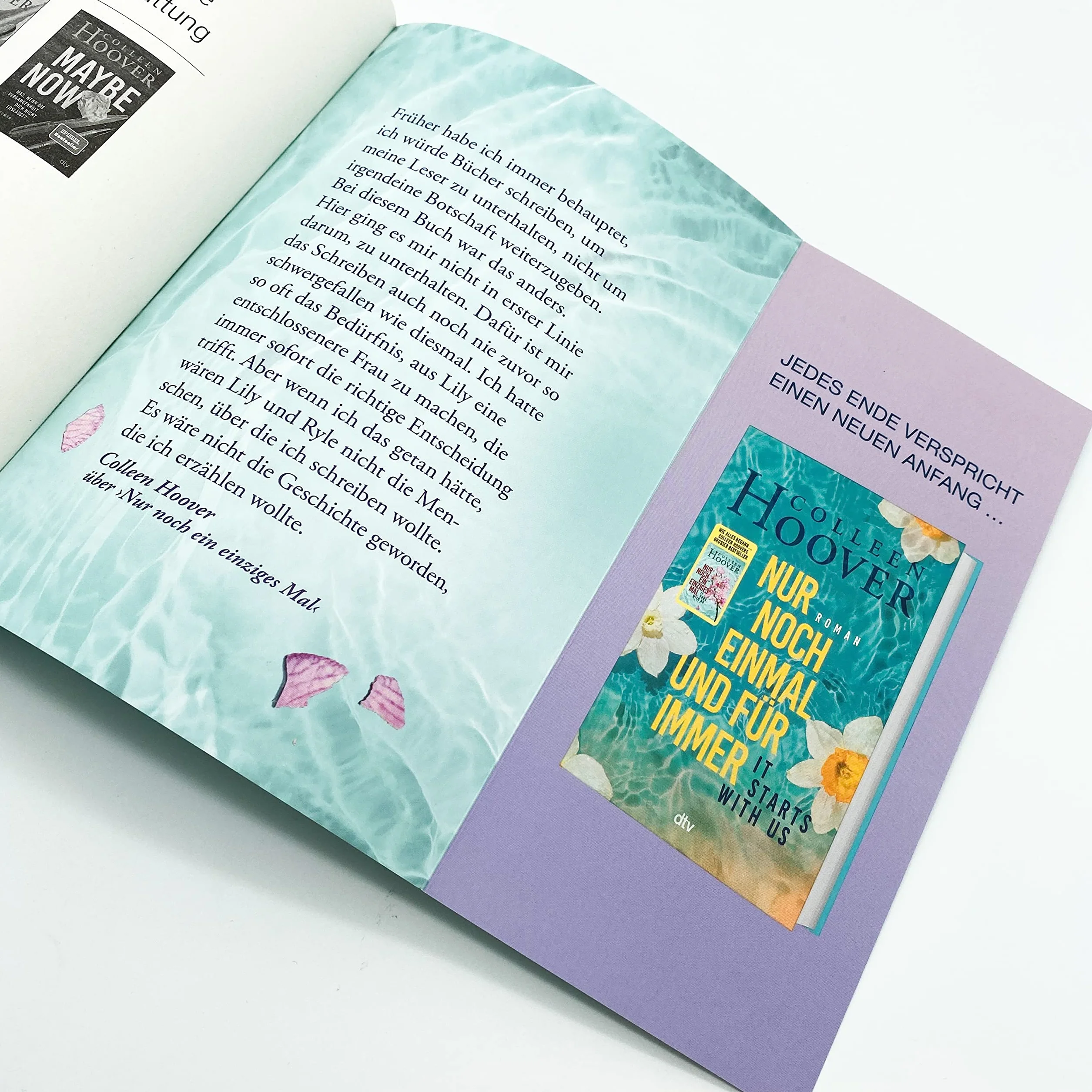 Nur noch ein einziges Mal: Roman | Deutsche Ausgabe des Bestsellers It Ends With Us