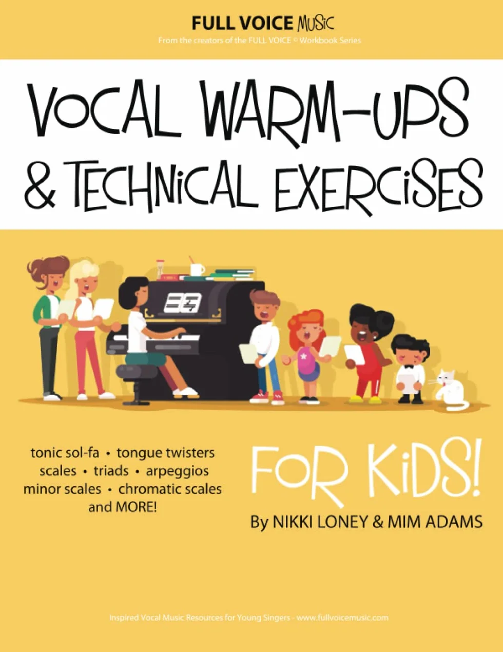 Vocal Warm-Ups and Technical Exercises for Kids