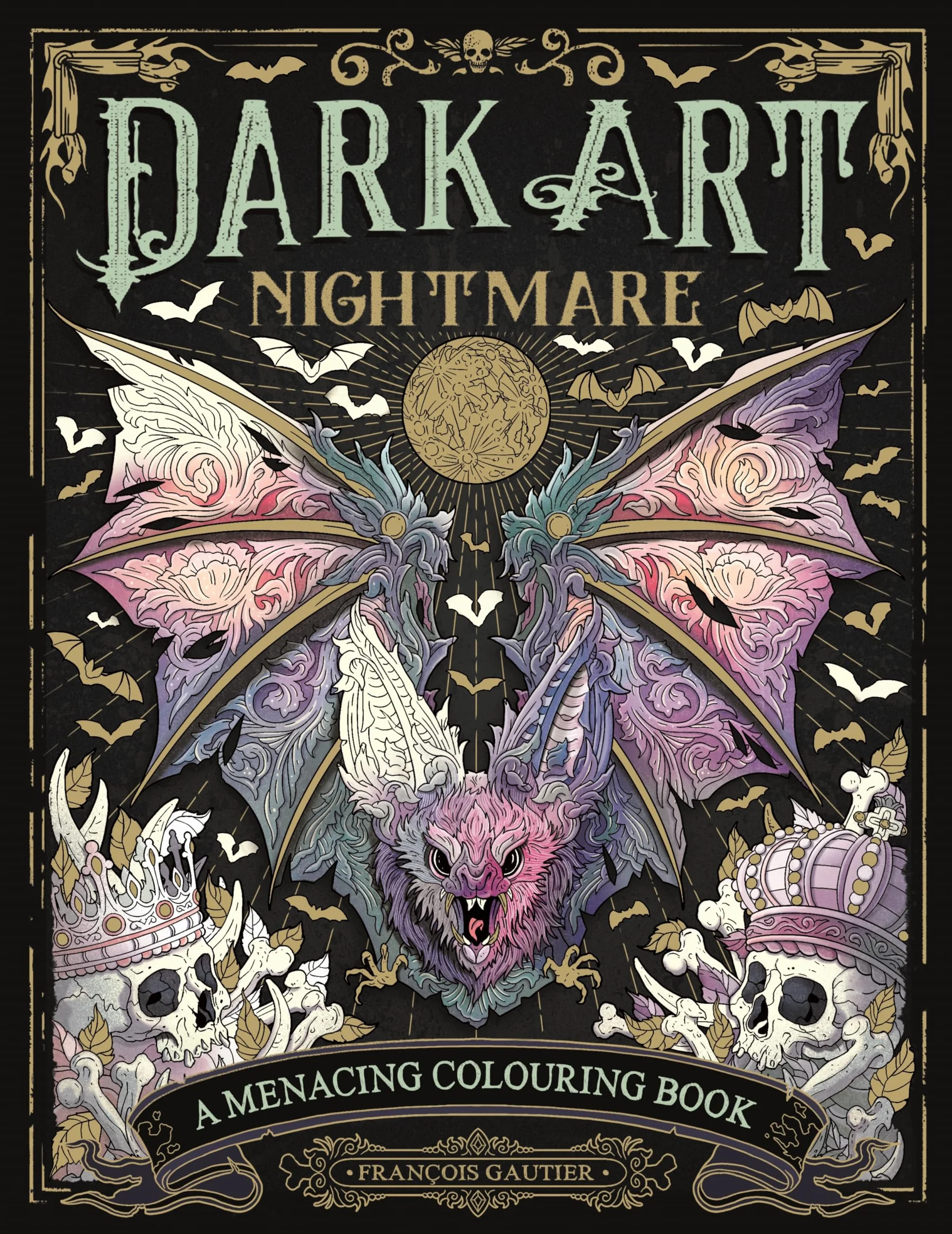 Dark Art Nightmare: A Menacing Colouring Book
