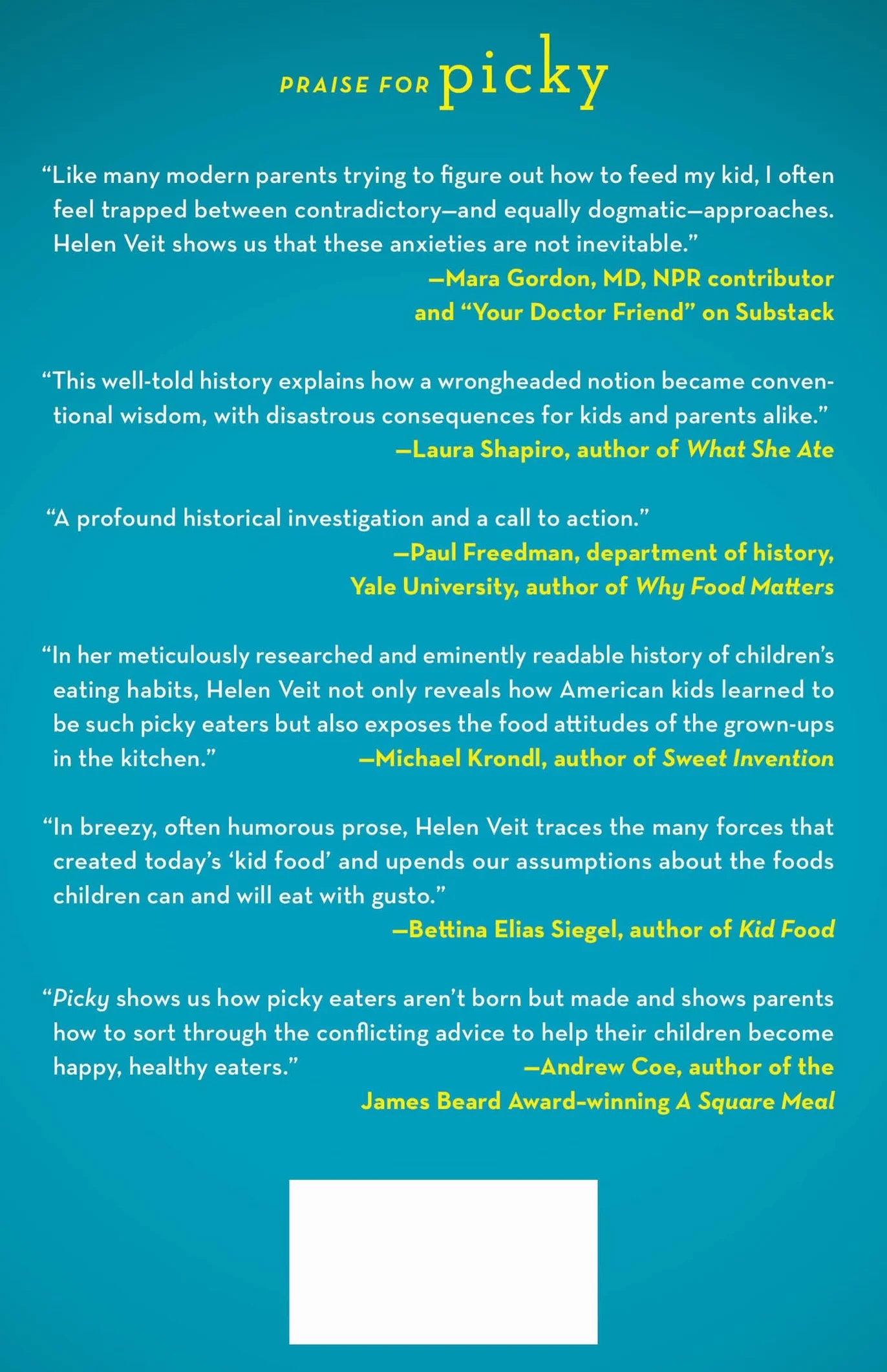 Picky: How American Children Became the Fussiest Eaters in History