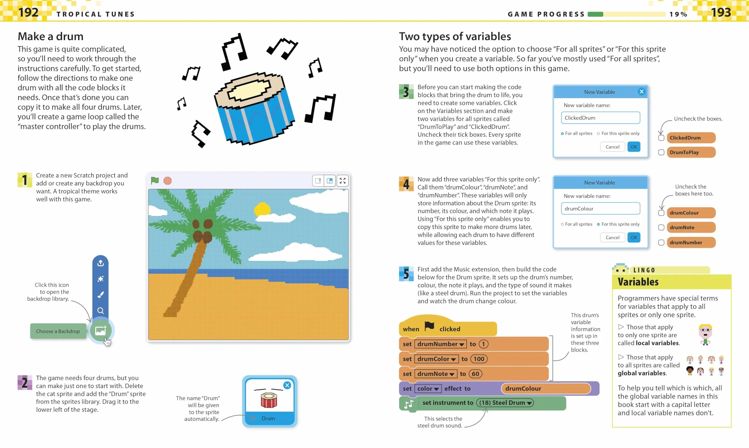 Computer Coding Games in Scratch for Kids
