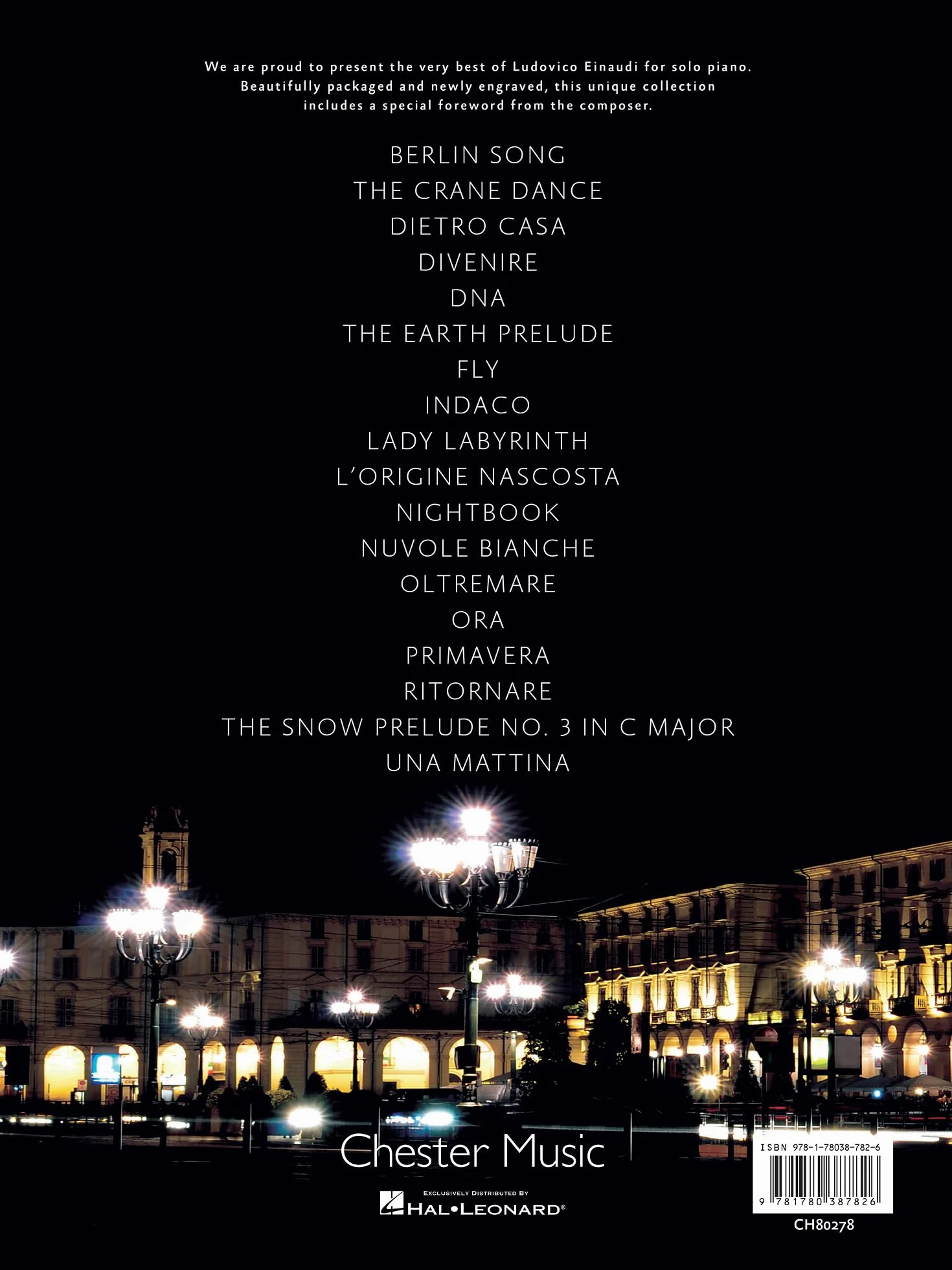 Ludovico Einaudi Solo Piano Slipcase Edition